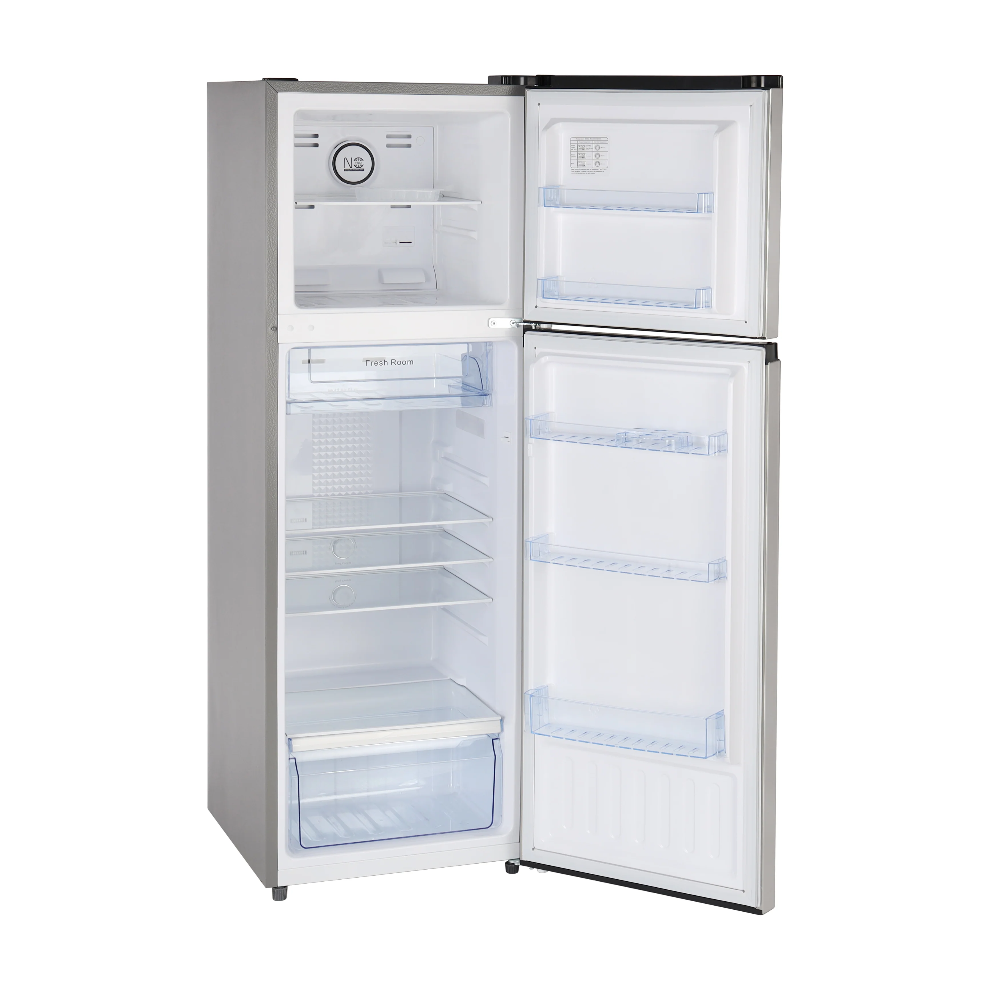 Krypton KNRF320 No Frost Double Door Refrigerator | energy-efficient cooling with quick chill performance, spacious storage, low noise operation, and reliable freshness - Image 2