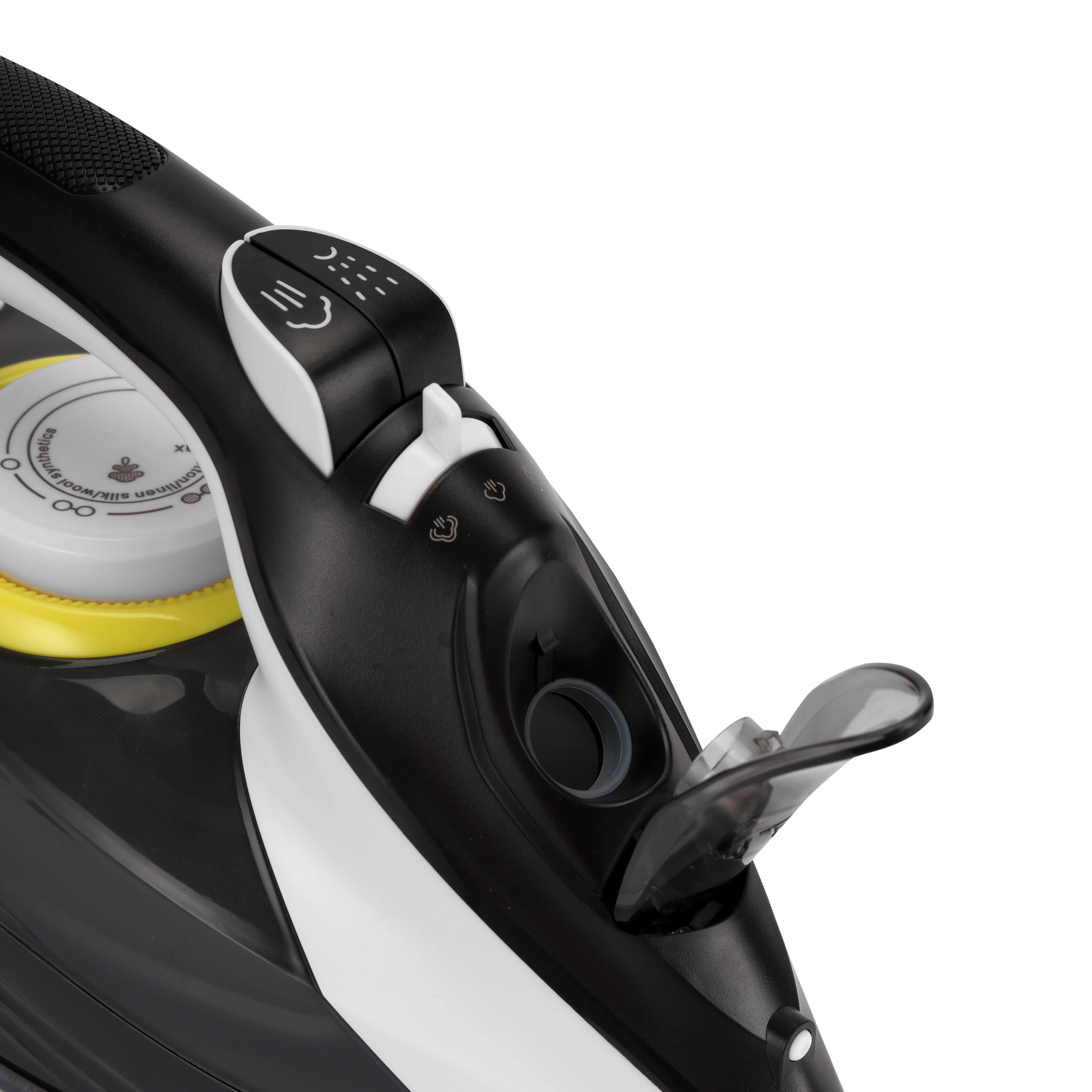 Krypton KNSI6446 Ceramic Steam Iron 2200W with Dry | Spray and Vertical Steam Functions, Smooth Ceramic Soleplate, Adjustable Steam Control and Fast Heating Performance - Image 4