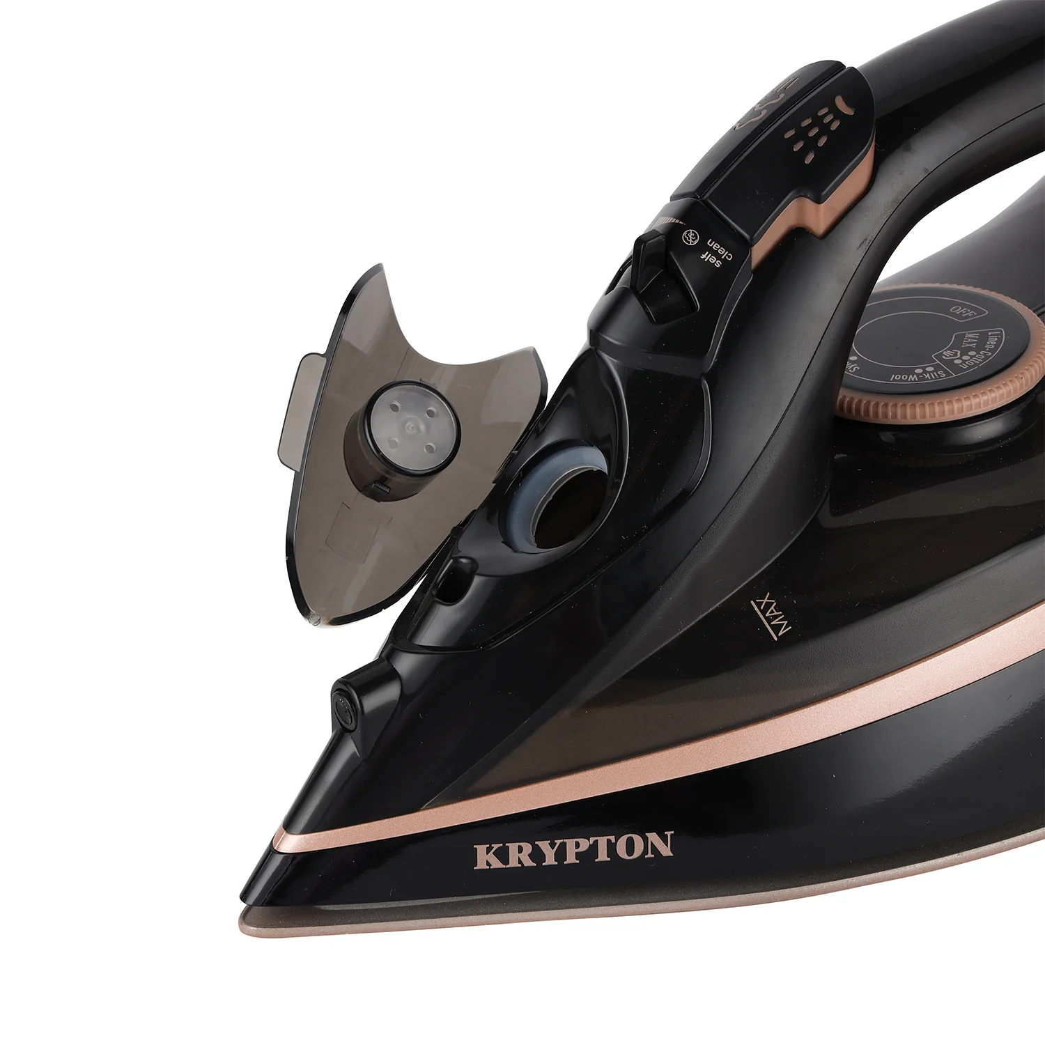 Krypton KNSI6557 Ceramic Cordless Steam Iron | 2200W with Anti-Drip System, Self-Clean Function, Steam Burst and Spray Features, Smooth for Fast and Efficient Ironing - Image 2