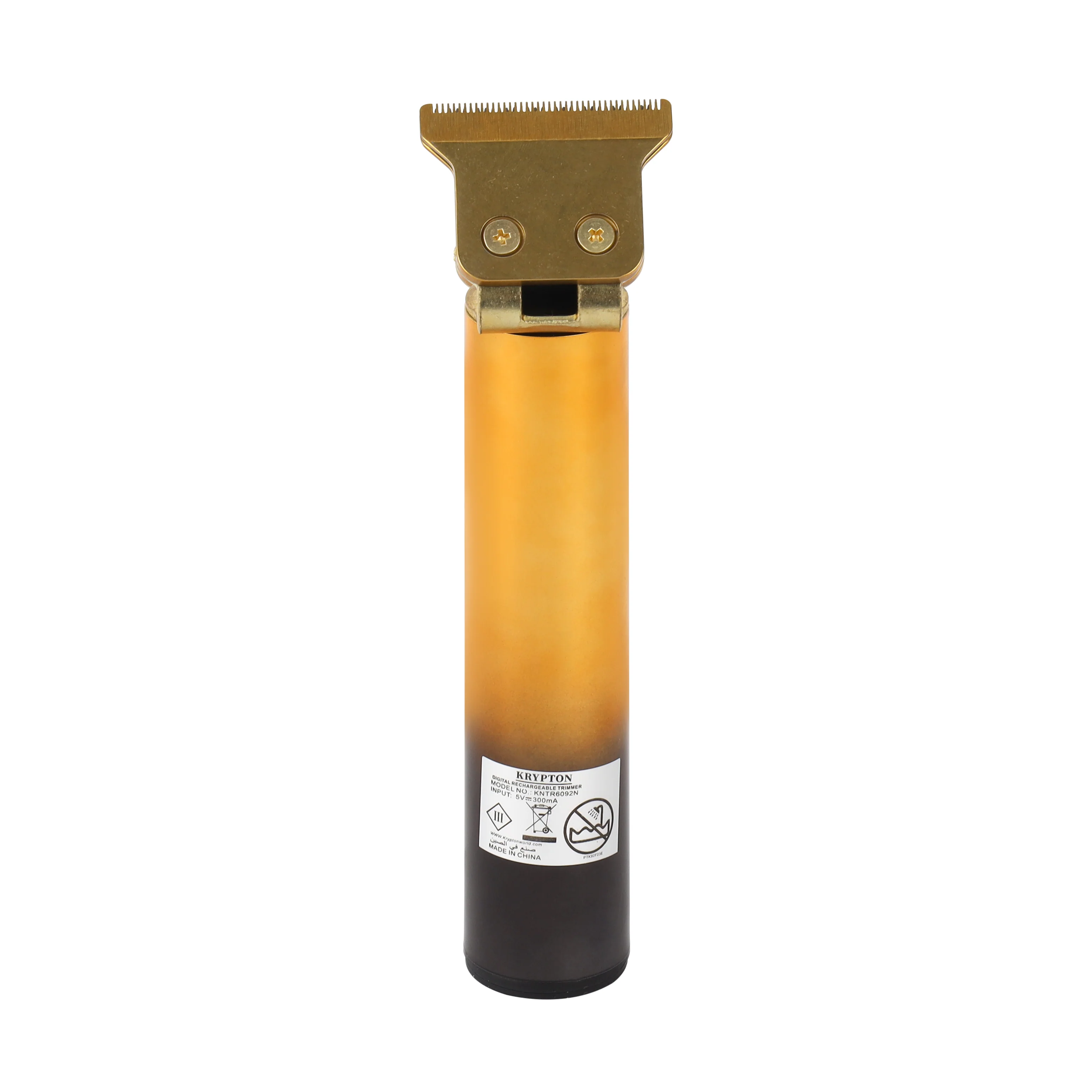 Krypton KNTR6092 digital rechargeable trimmer| LCD display, 1200mAh battery & 120 minutes runtime| sharp blade, low noise & comb attachments for precise grooming|