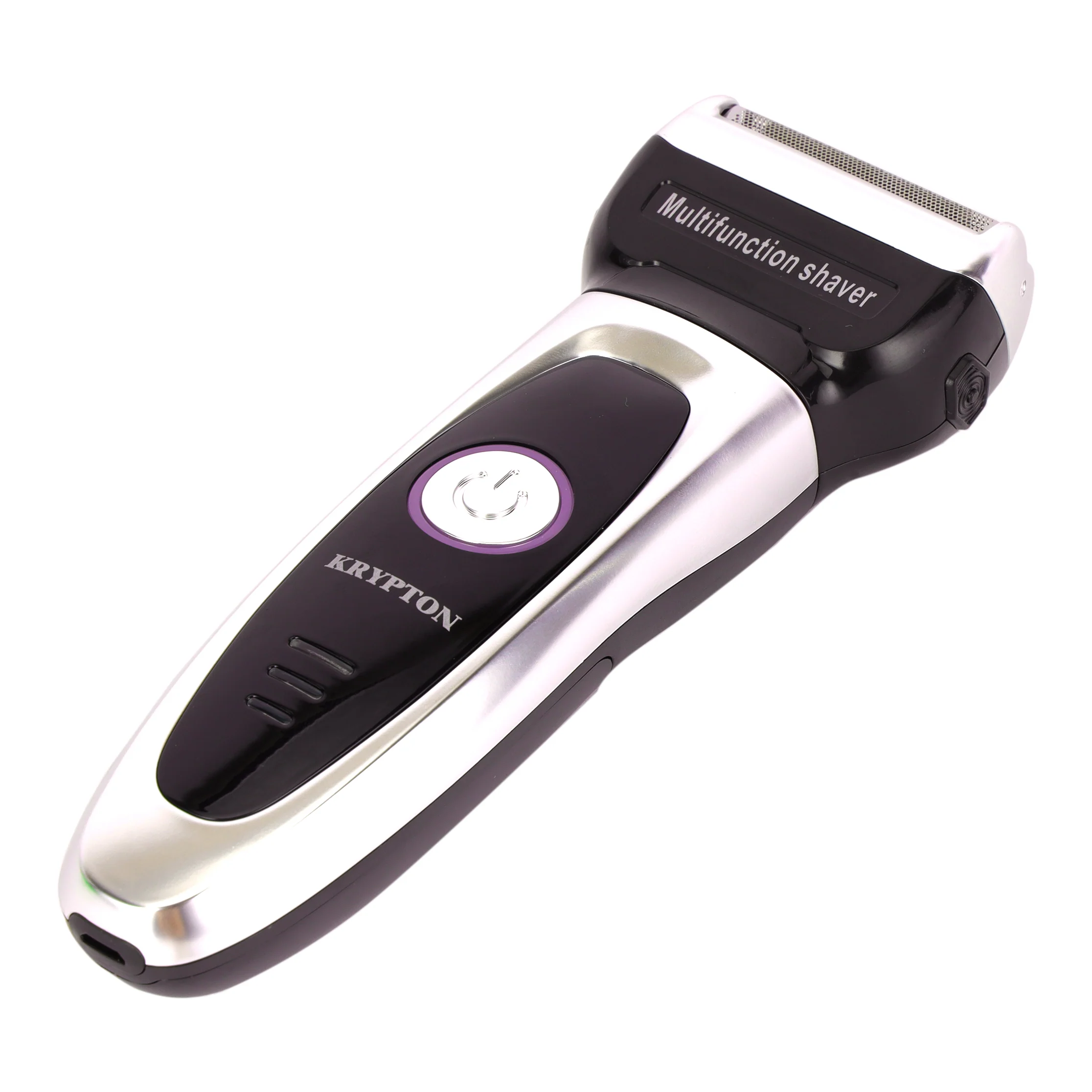 Krypton KNTR6574 3-in-1 Rechargeable Trimmer with 60 min runtime | sharp stainless steel blades, USB charging, hair, nose and electric shaver attachments - Image 2