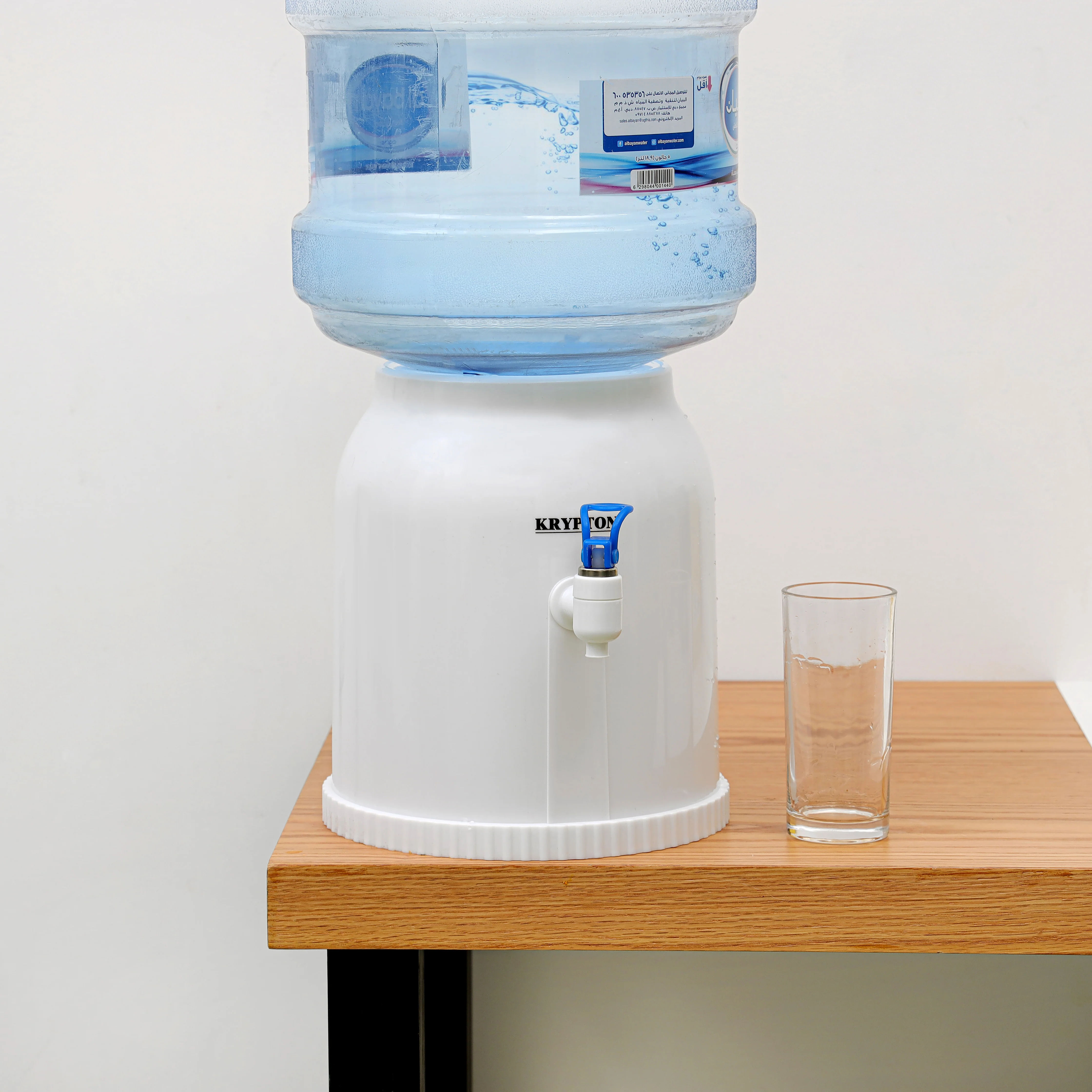 Krypton KNWD6317 portable water dispenser| compact design, hygienic operation & easy to use pump system| durable build & convenient for home office & travel use| - Image 2