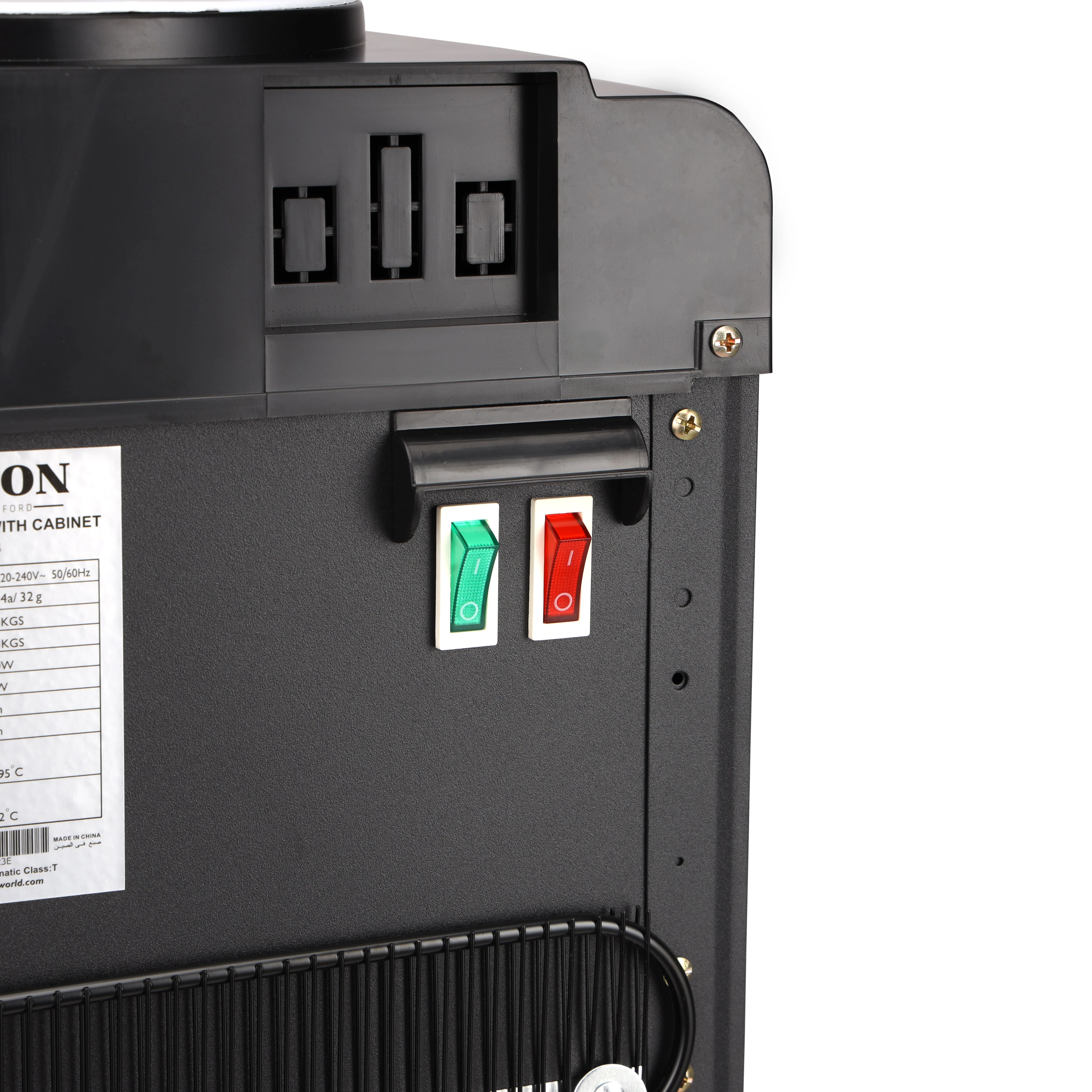 Krypton KNWD6453 Water Dispenser with Storage Cabinet | Hot, Cold & Normal Water Options, Child Safety Lock, High Efficiency Compressor Cooling & Tank for daily Use - Image 5