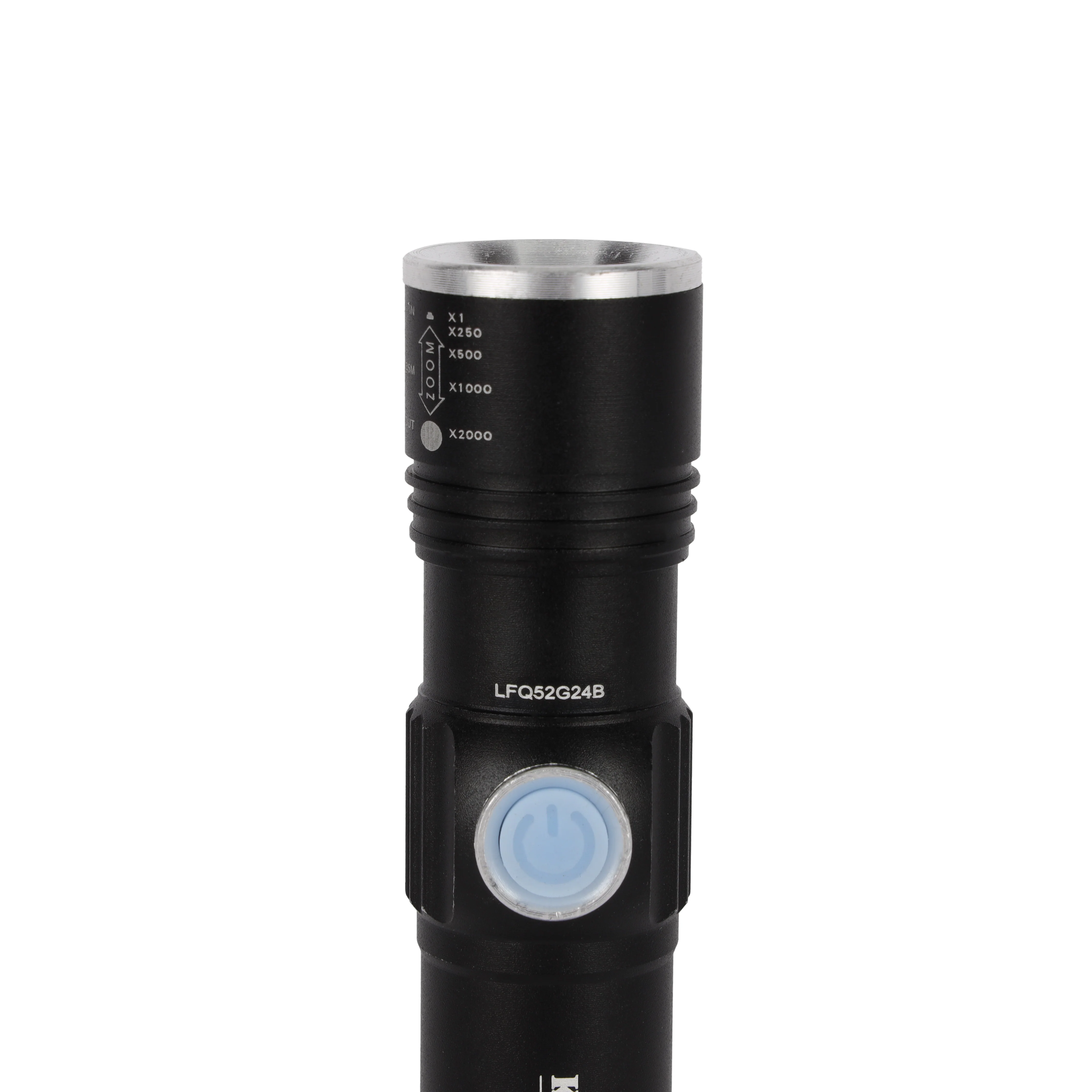 Krypton KNFL5152 Rechargeable LED Flashlight | powerful high-intensity illumination in a compact design| USB rechargeable convenience, durable build, reliable performance - Image 2