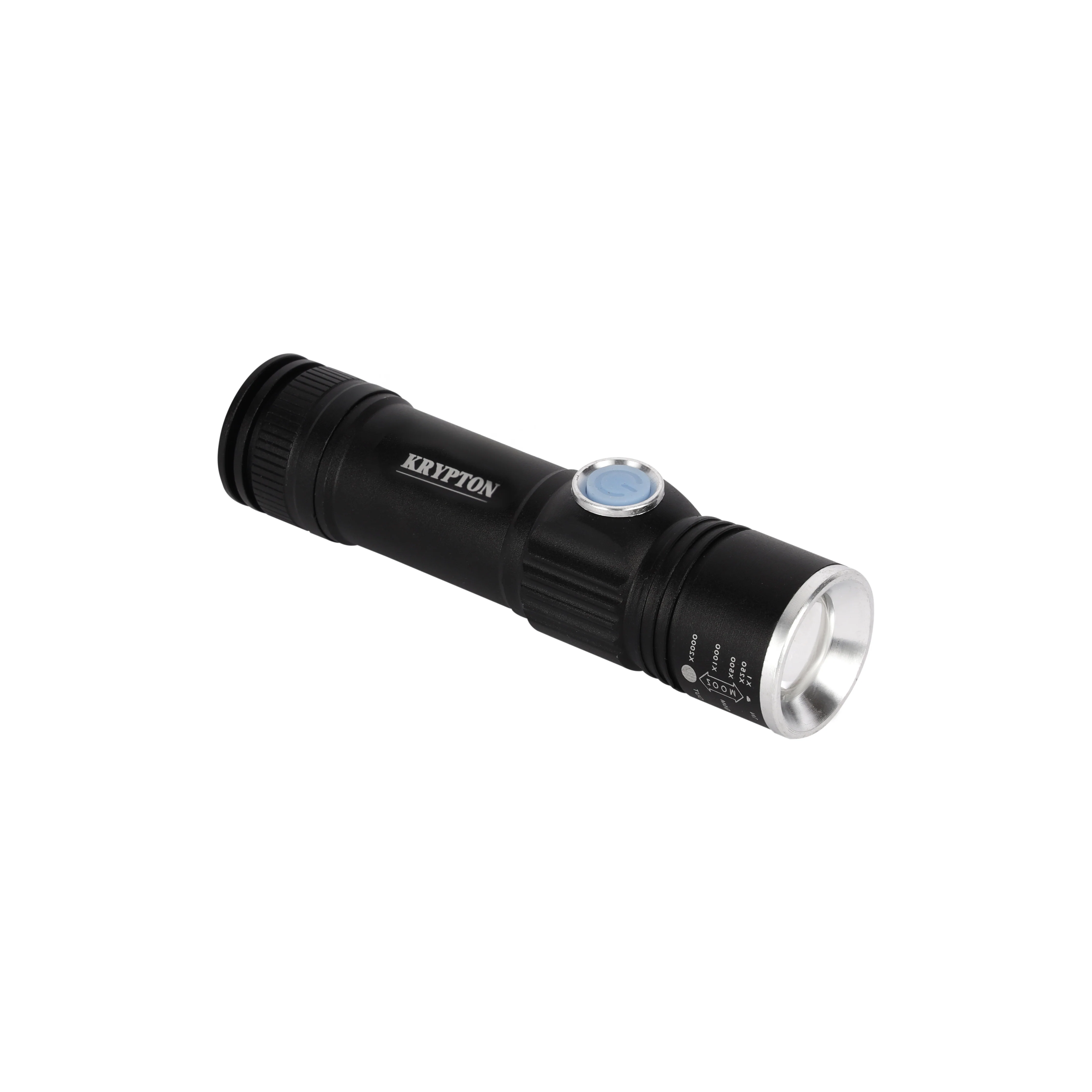 Krypton KNFL5152 Rechargeable LED Flashlight | powerful high-intensity illumination in a compact design| USB rechargeable convenience, durable build, reliable performance - Image 4