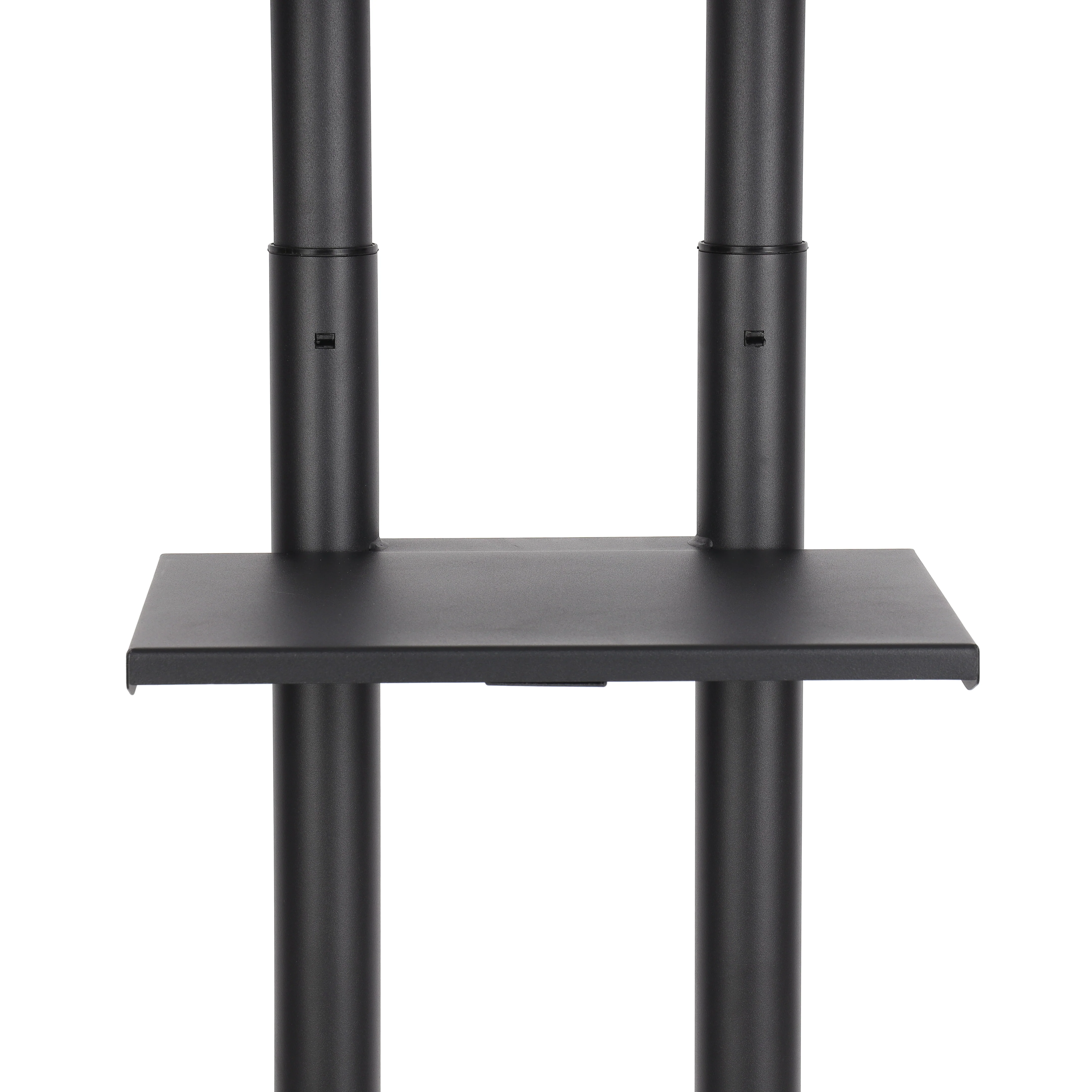 Olsenmark Movable TV Stand- OMLB1299/ Compatible with 32" to 75" LED and LCD TVs, Supports VESA sizes from 100x100 mm up to 600x400 mm/ Set-Top Box Shelf/ Black - Image 7