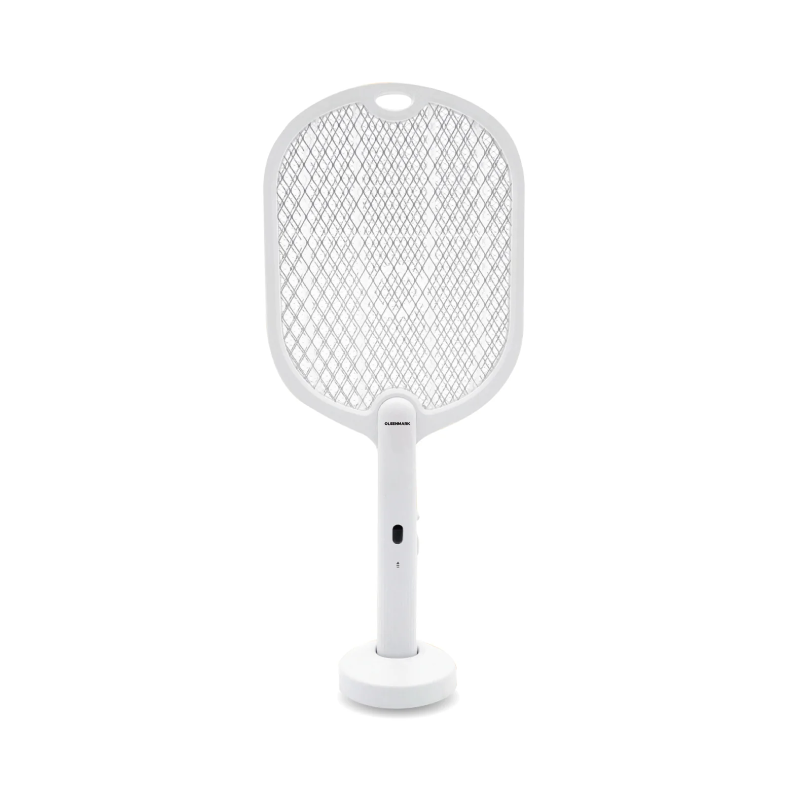 Olsenmark OMBK1873 Electric Mosquito Swatter| UV light trapping & USB rechargeable 500mAh battery| powerful 3000V output, durable build & efficient indoor insect control|