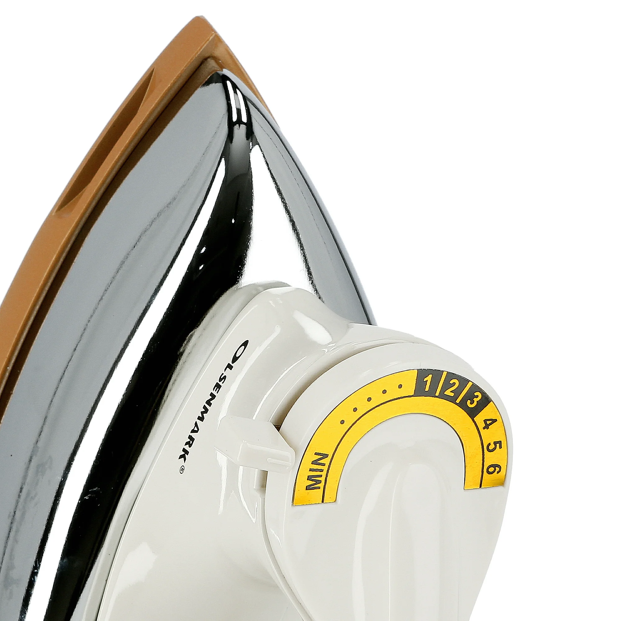 Olsenmark OMDI1590 Automatic Dry Iron 1200W| 60 microns Teflon non-stick soleplate & temperature dial| pilot lamp, adjustable swivel cord & auto cut-off safety| - Image 5