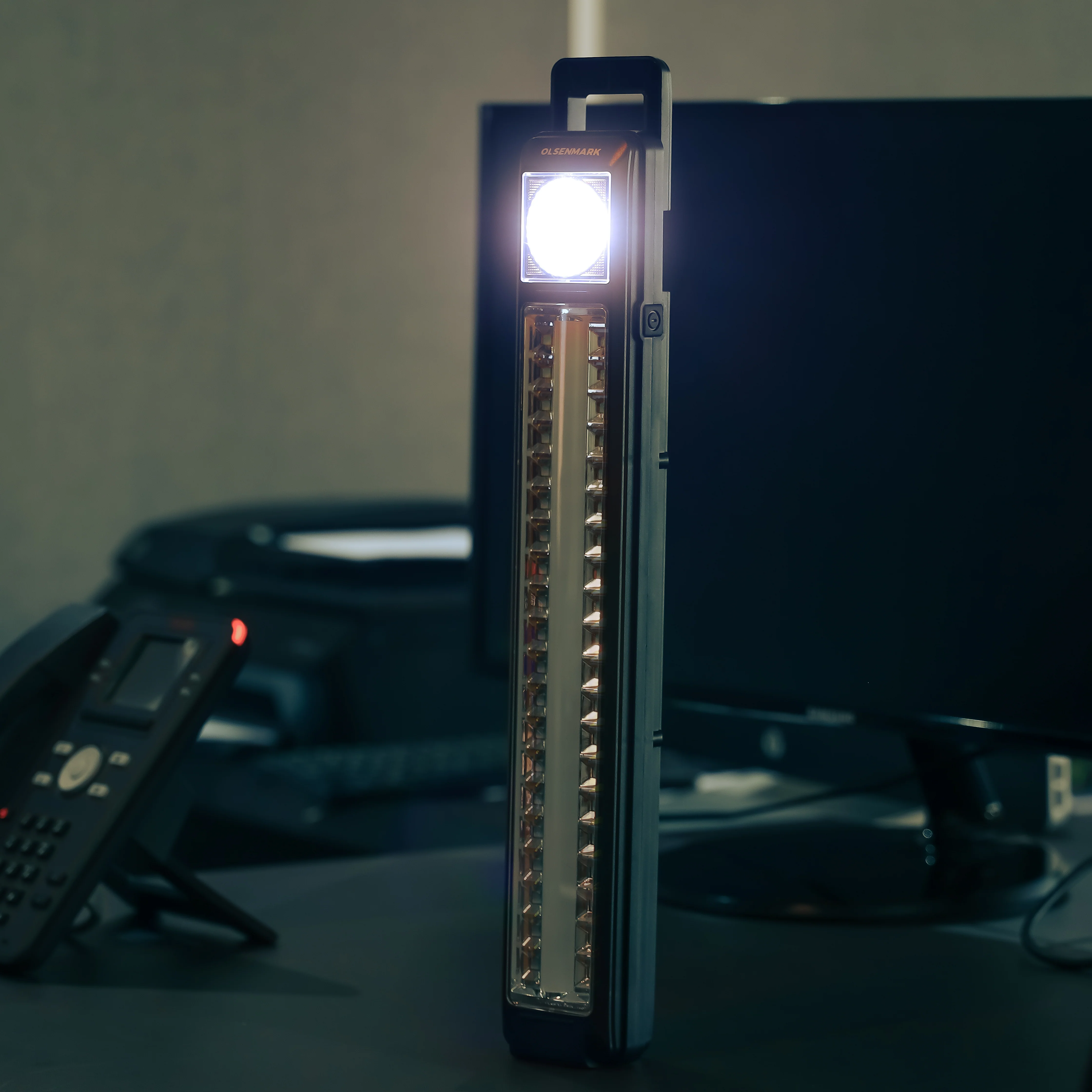 Olsenmark OME2688 Rechargeable LED Lantern| COB + 80 LEDs offers bright light & USB output for device charging| 2600mAh battery & up to 4 hours backup for emergency use| - Image 3