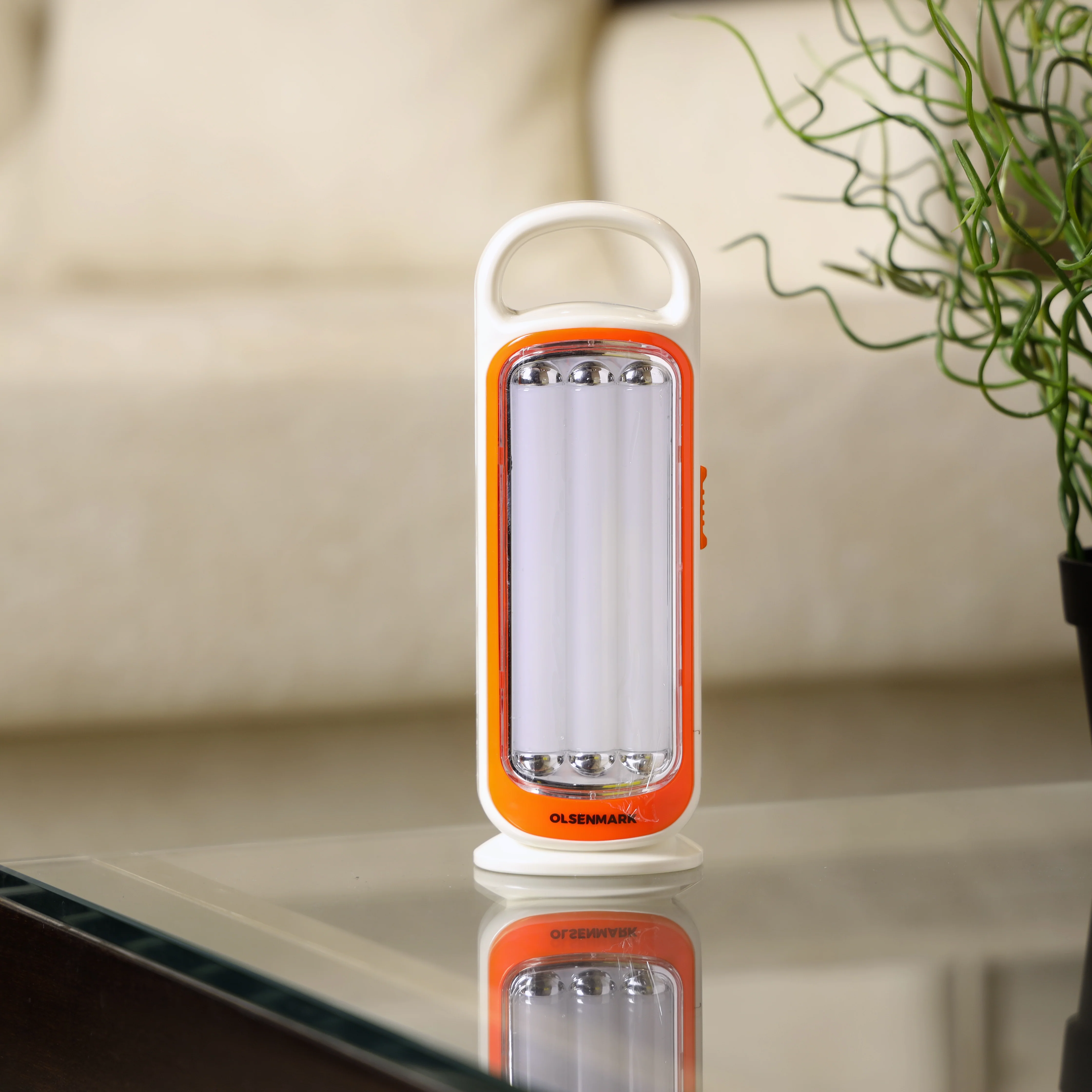 Olsenmark OME2702 Rechargeable LED Lantern| 42 high-power LEDs delivers bright light and up to 15 hours backup| energy-efficient performance, reliable lighting| - Image 2
