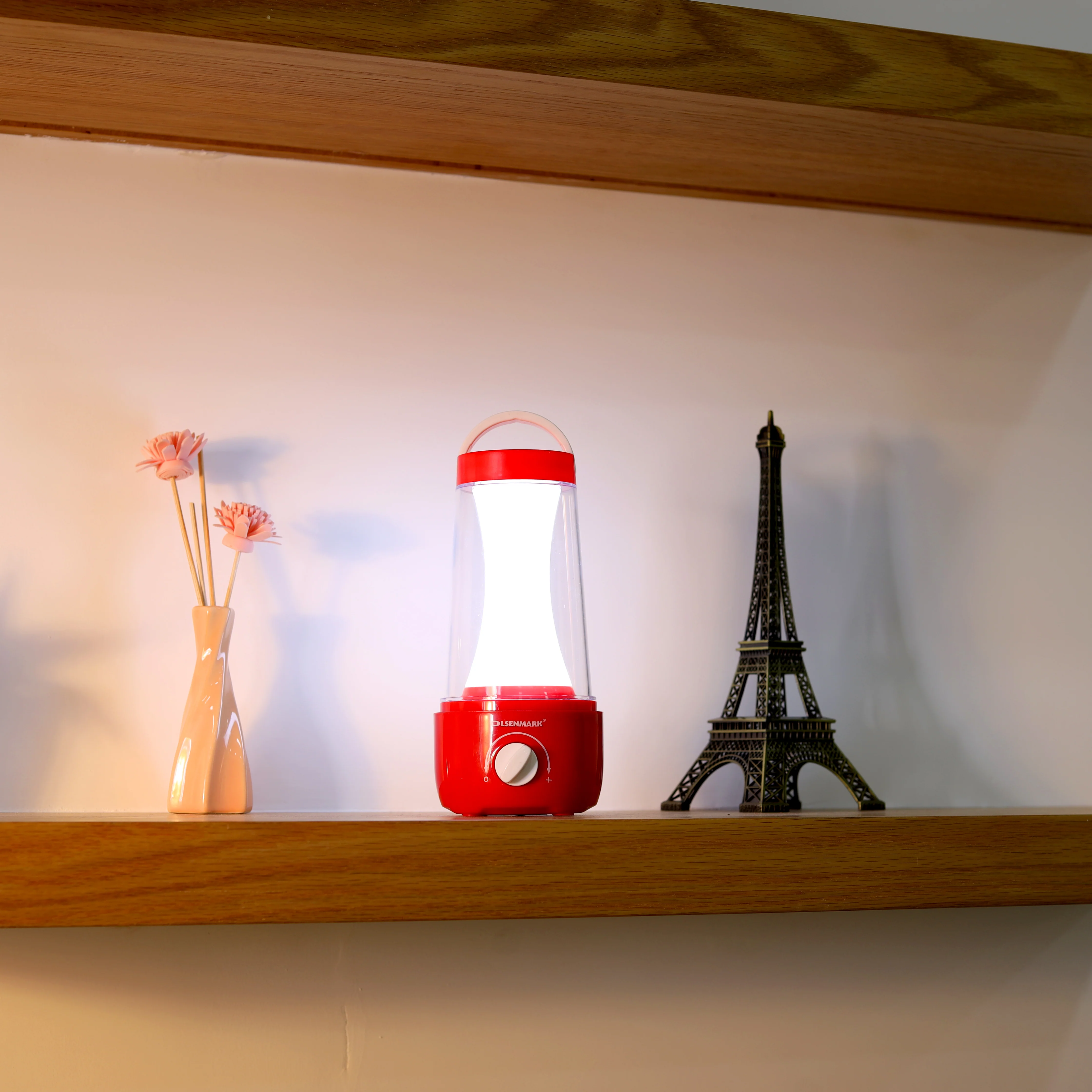 Olsenmark OME2792 rechargeable LED lantern| 72 SMD LEDs, up to 40 hours backup & dimmable brightness control| eye protection, charging indicator and durable design| - Image 2
