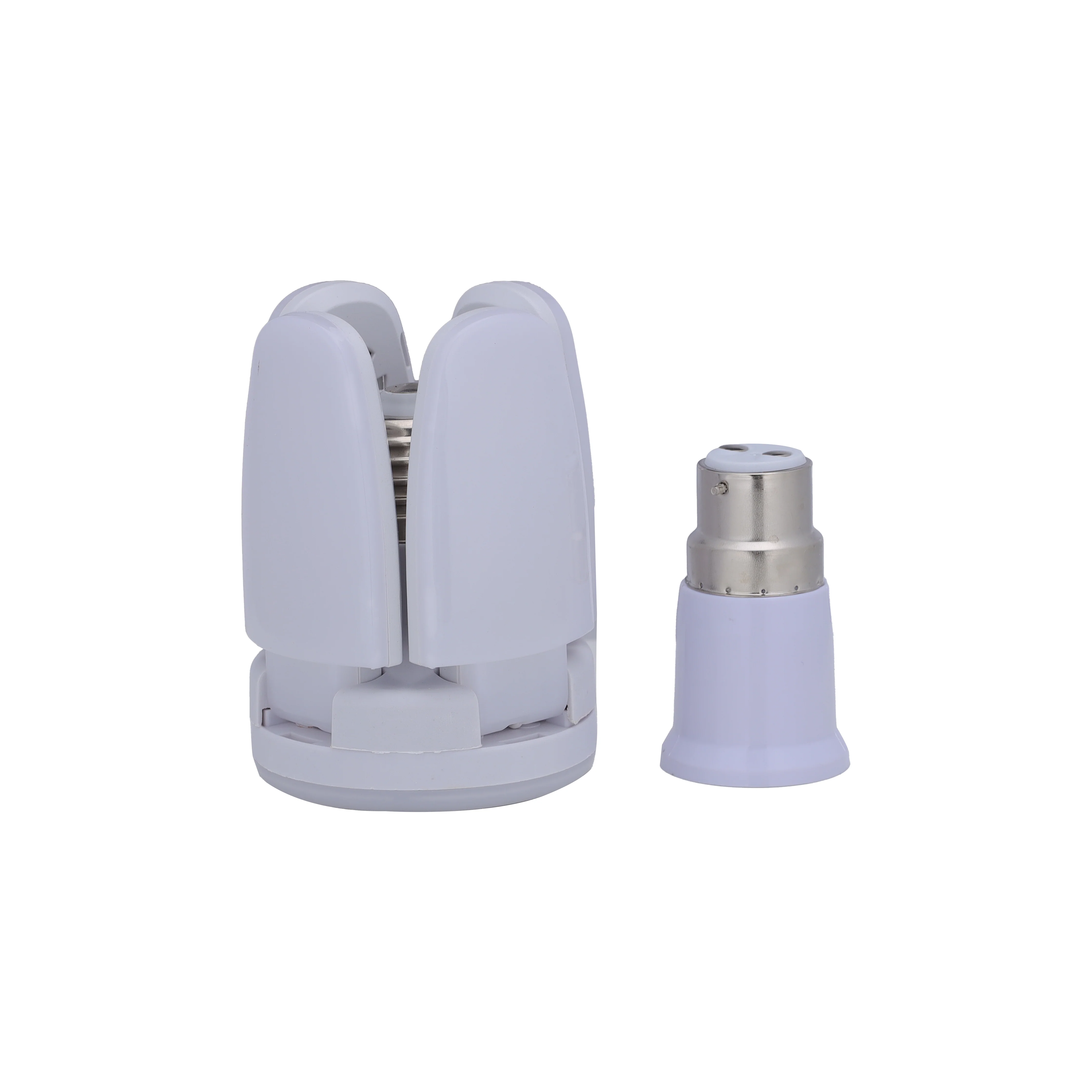 Olsenmark OMESL2811 LED Mini Folding Lamp| 20W power with 1600LM brightness & 6500K cool white light| 90° adjustable blades, B22 adapter & long-life performance| - Image 4