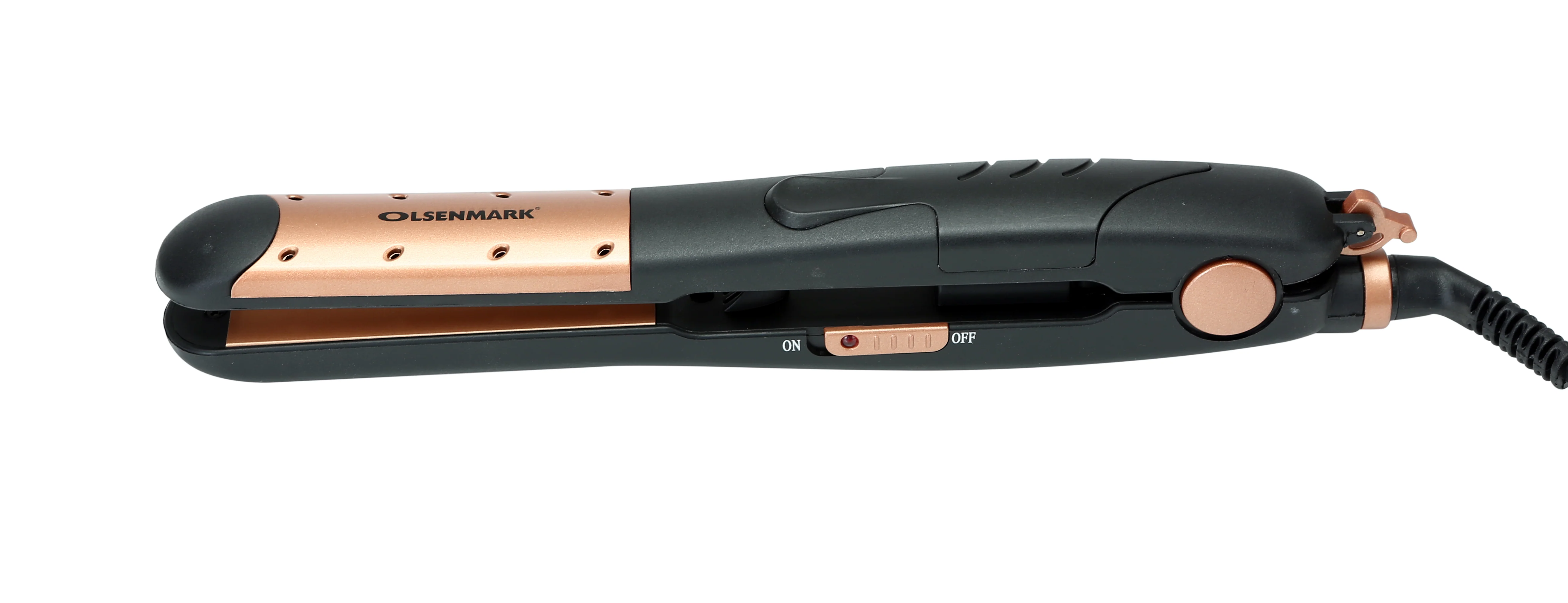 Olsenmark OMH4020 Ceramic Hair Straightener| 180-200°C Temperature Range & Ceramic Coated Plates| Smooth Gliding Design for Professional and Efficient Hair Styling| - Image 5