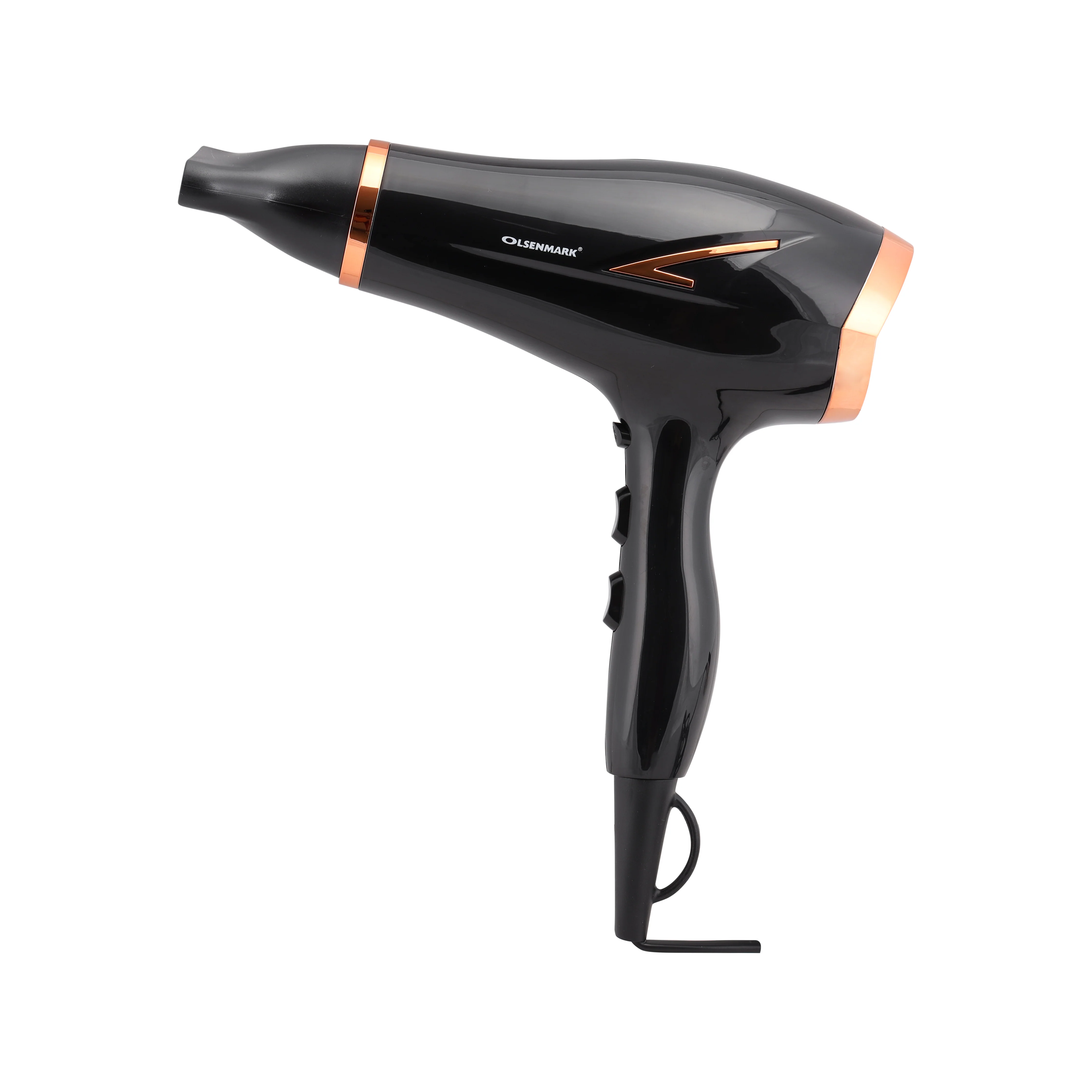 Olsenmark OMH4076 Professional Hair Dryer| 2100W Max Power, Cool Shot Function & 2 Speed Control| 3 Heat Levels, Removable Filter Cover and Hanging Loop for Fast Drying|