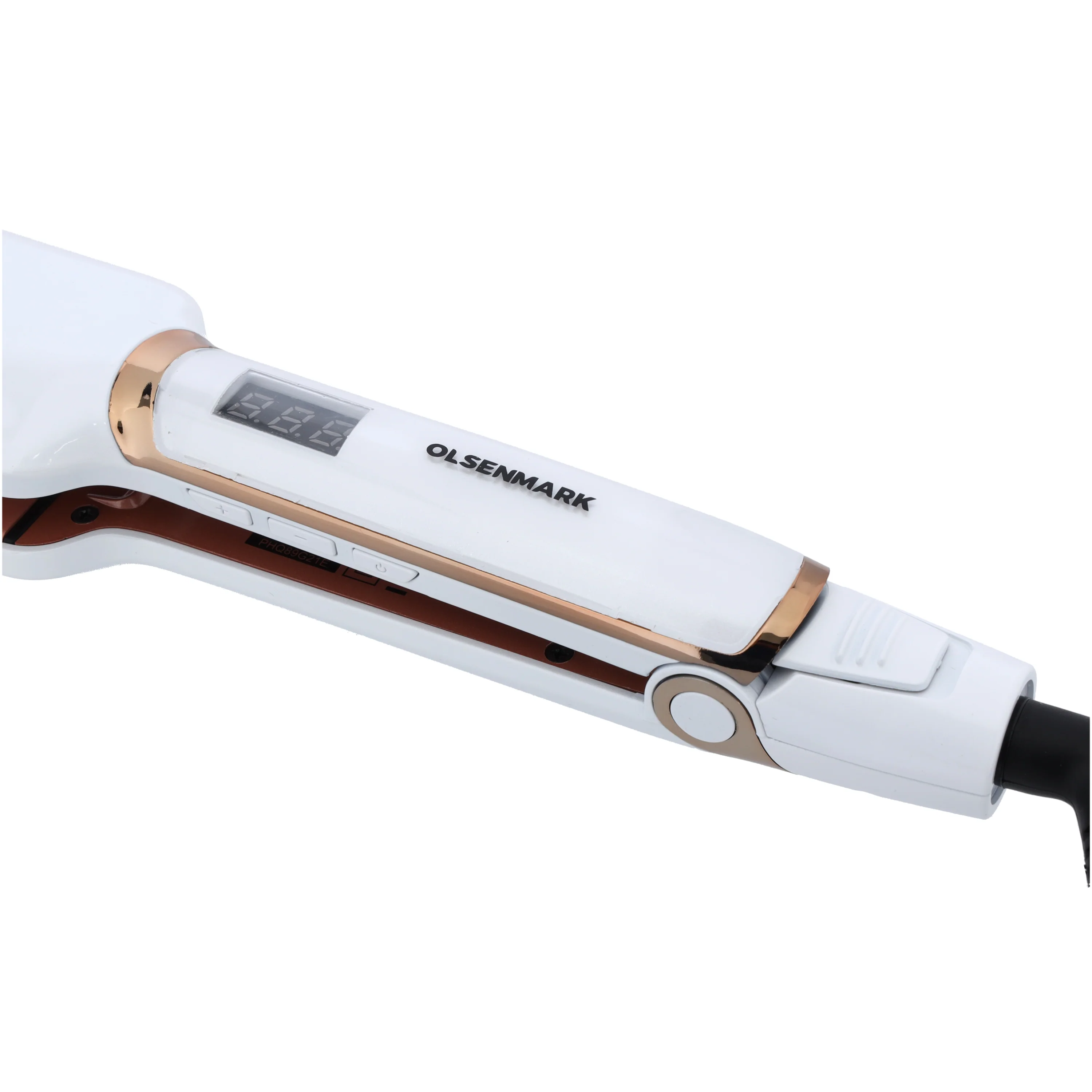 Olsenmark OMH4089 Wide Plate Hair Straightener| LED display, digital temperature control 120°C–200°C| infrared light technology and fast PTC heating for smooth styling| - Image 5