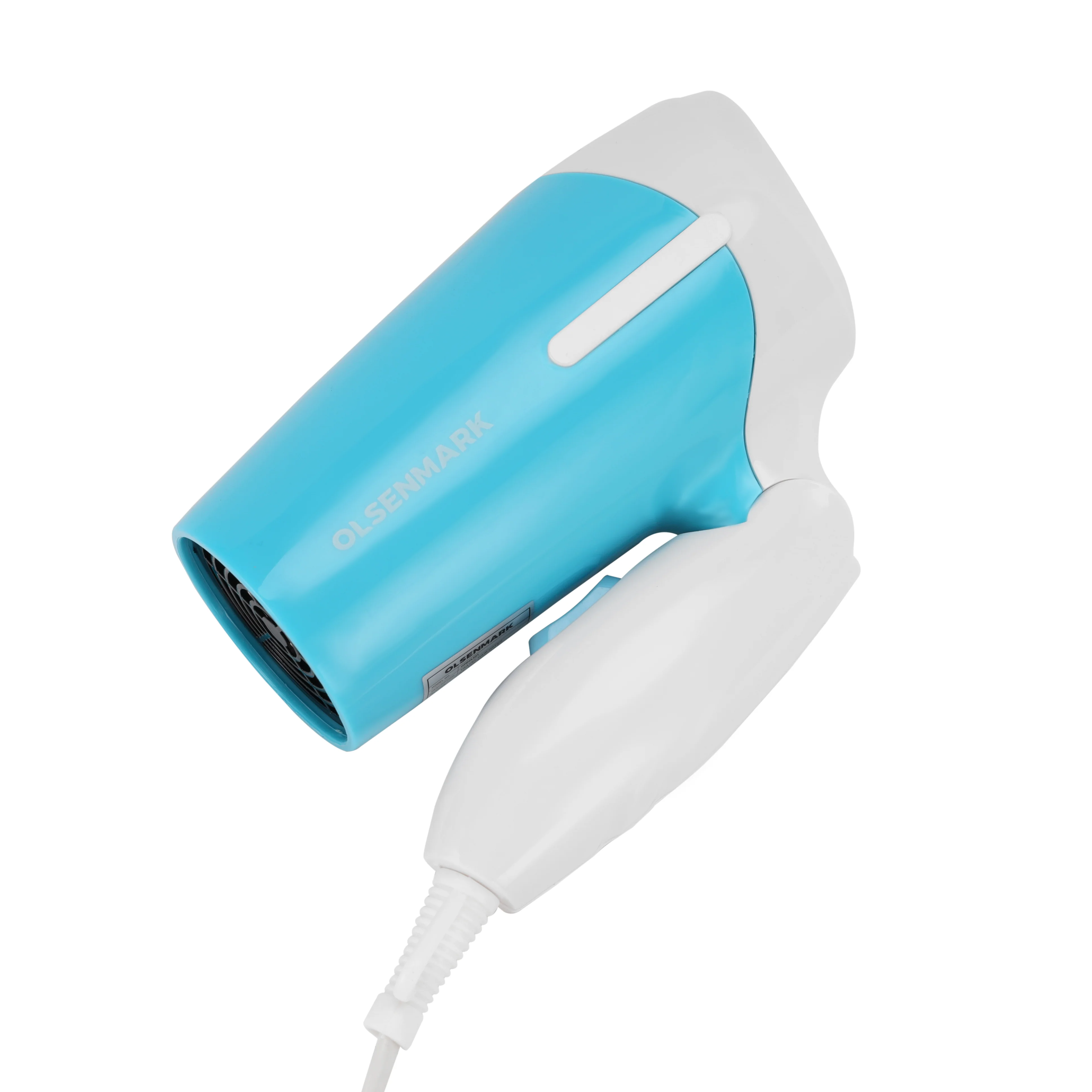 Olsenmark OMH4101 Travel Hair Dryer with 850W| foldable handle, 2 speed control & overheat protection| Compact ABS body with DC motor, 1.5m cable & BS plug for travel use - Image 5