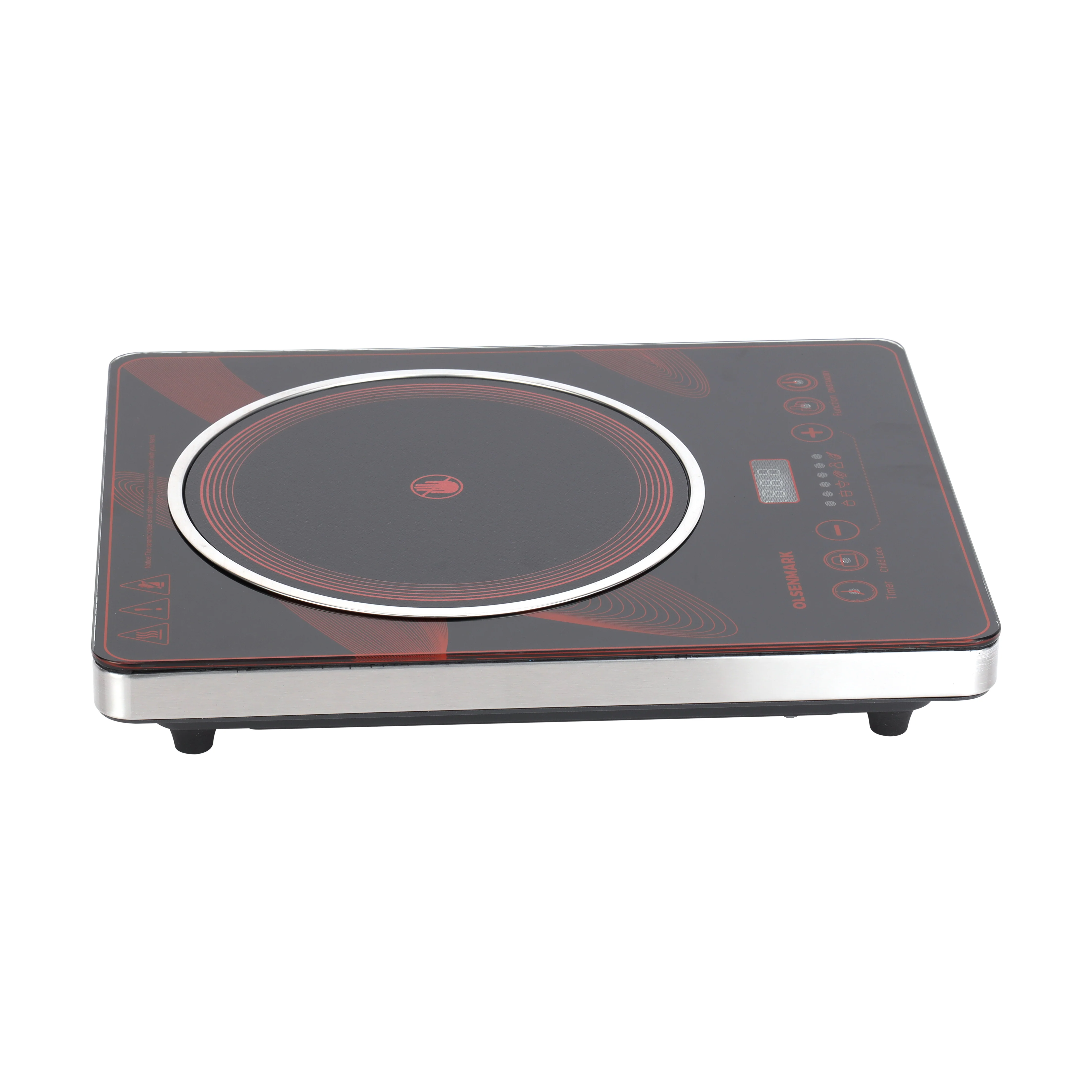 Olsenmark OMIC2092 Infrared Cooker 2200W| touch control and timer delivers fast, energy-efficient cooking| Sleek electric hob with multiple power levels and safe use| - Image 3