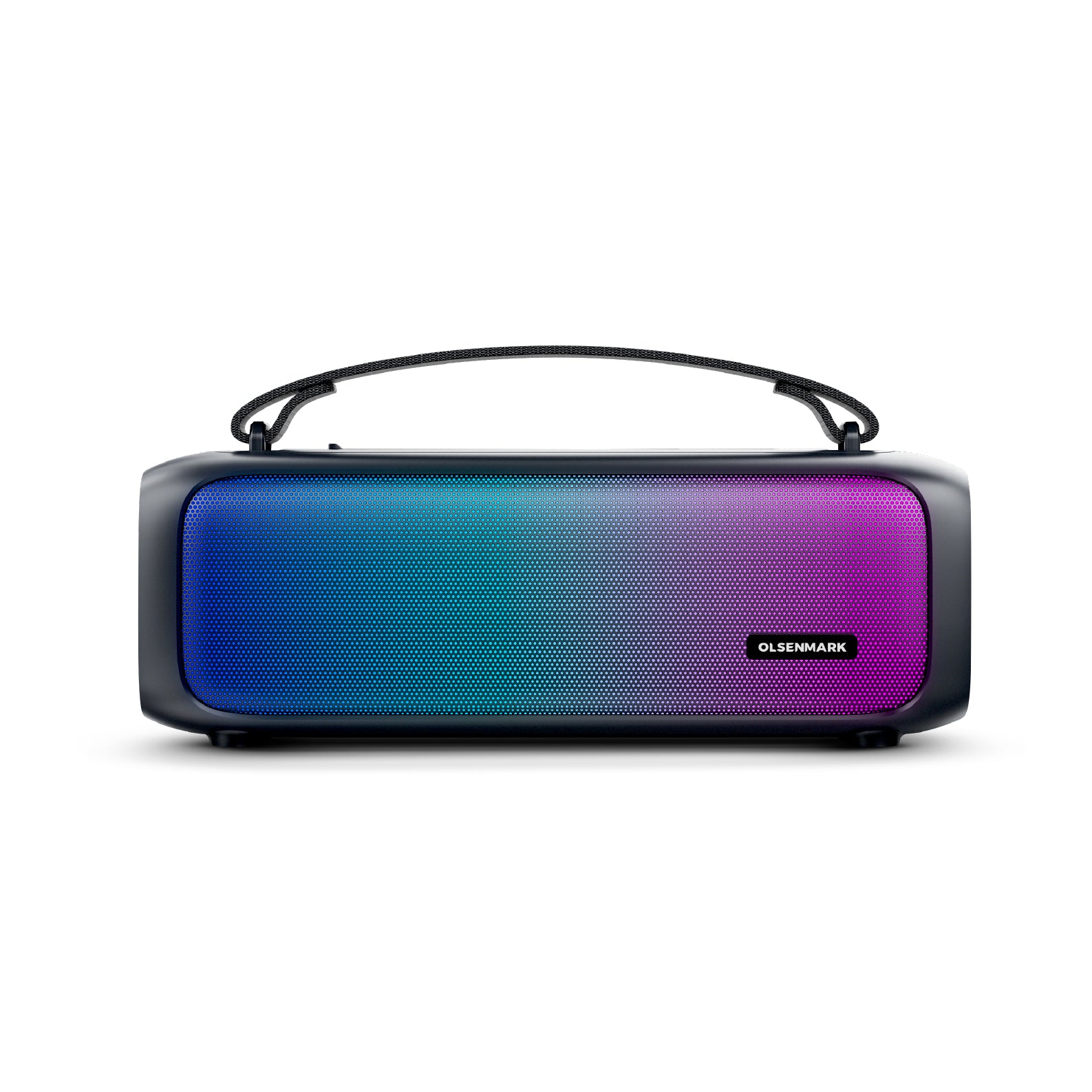 Olsenmark OMMS1283 Portable Bluetooth Speaker| 2.0CH stereo sound with TWS function and 8W RMS| FM radio, USB, AUX, 1500mAh battery & Built-in Lithium Battery||
