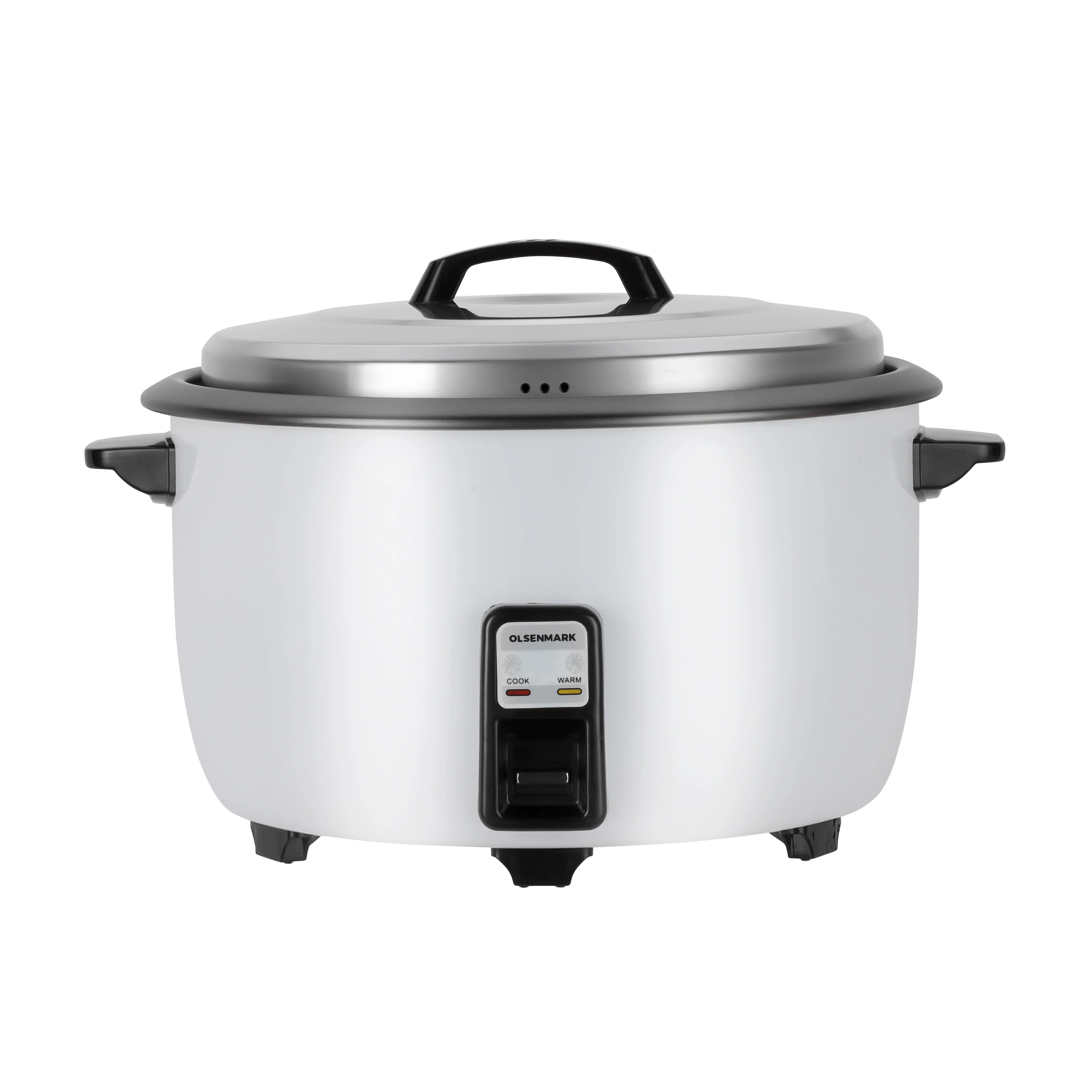 Olsenmark OMRC2431 8.5L Electric Rice Cooker| 2800W power with 3-in-1 cook, warm & steam function| non-stick inner pot, water level indicator & 24-hour keep warm feature|