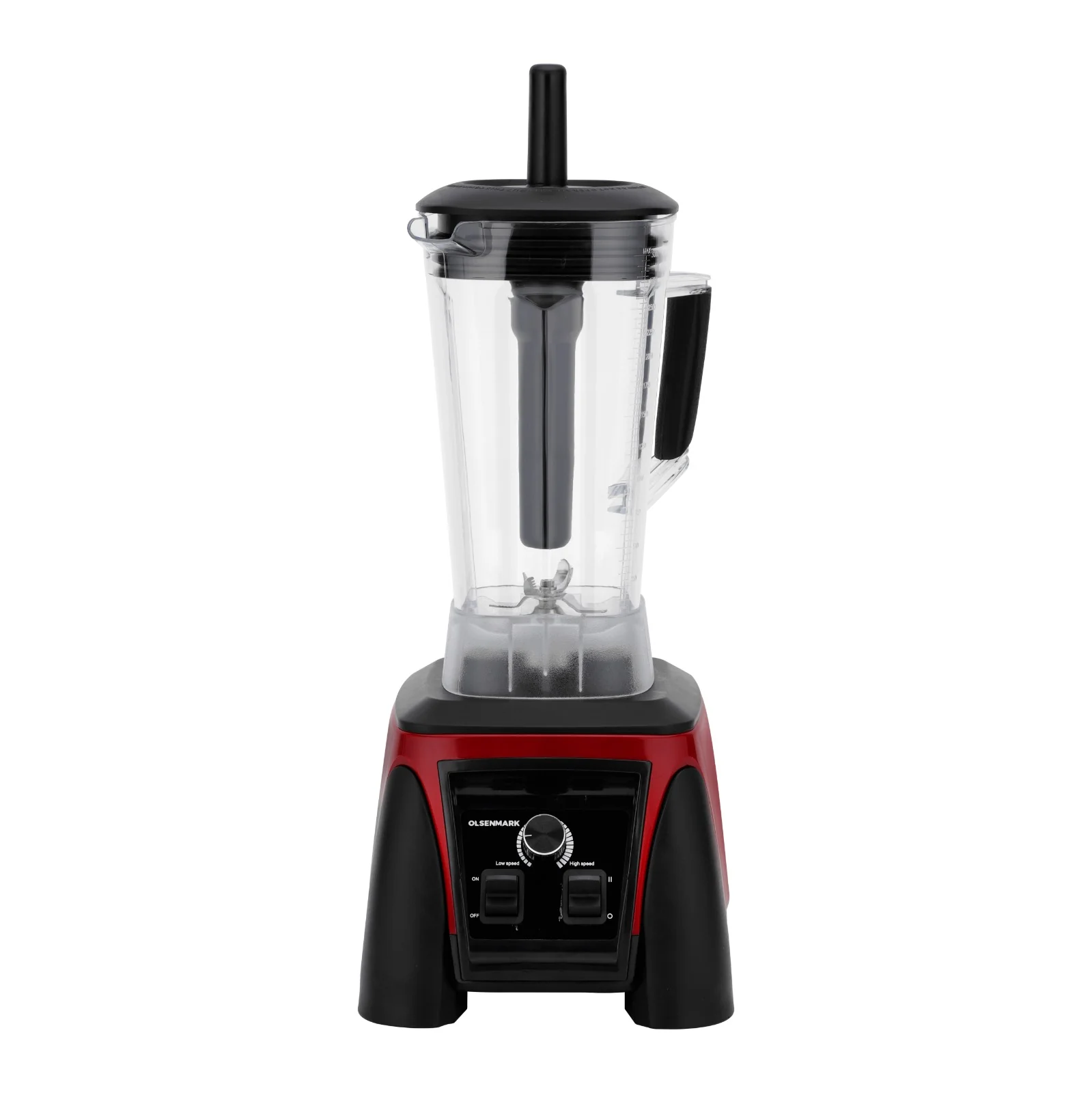 Olsenmark OMSB2494 Heavy-Duty 1800W| Professional Blender with 3L Unbreakable PC Jar| High Power Motor with 6 Blade, Multiple Speed Control and Pulse Function|
