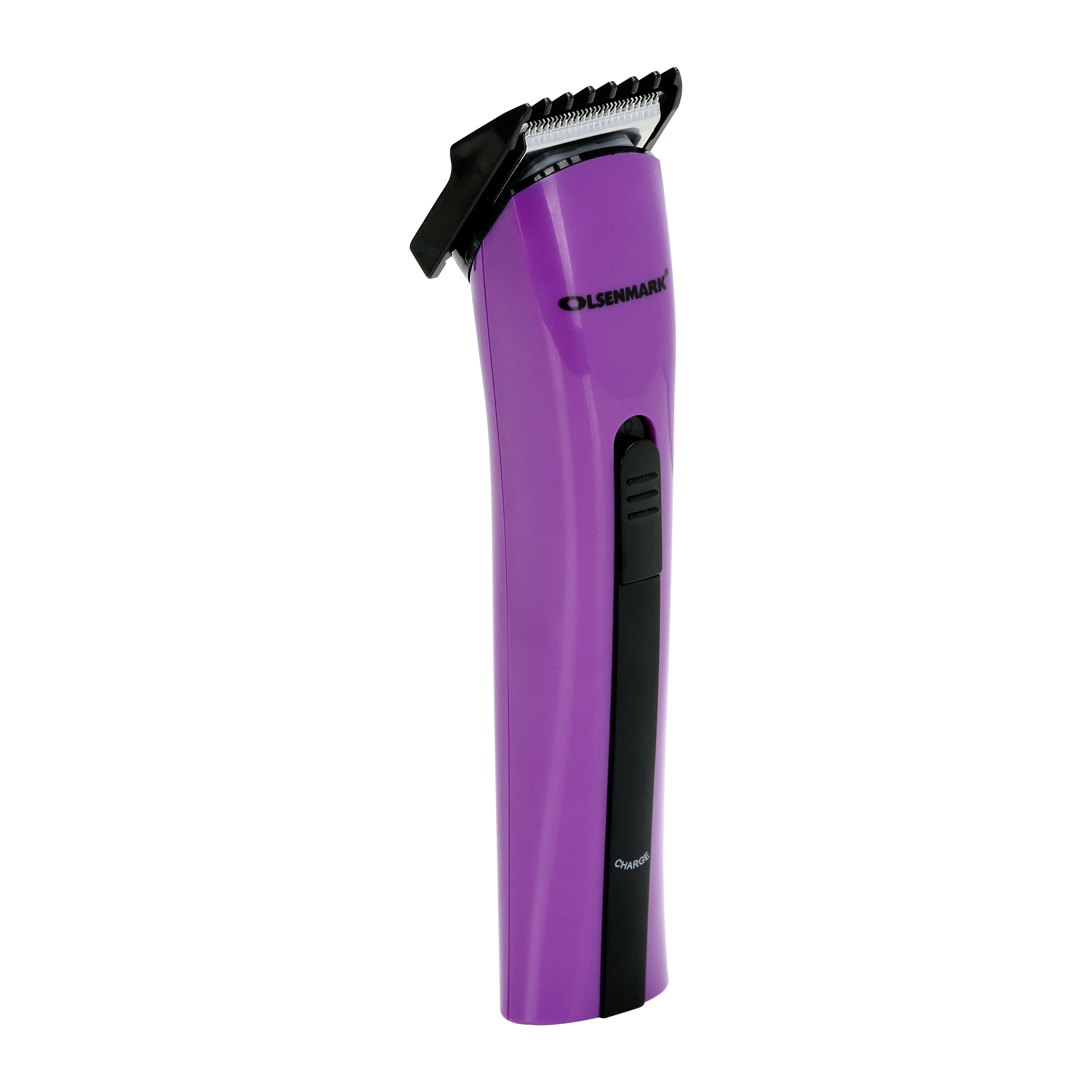 Olsenmark OMTR4047 rechargeable hair & beard trimmer | features stainless steel blades & cordless use| LED charging indicator, and for precise daily grooming performance|