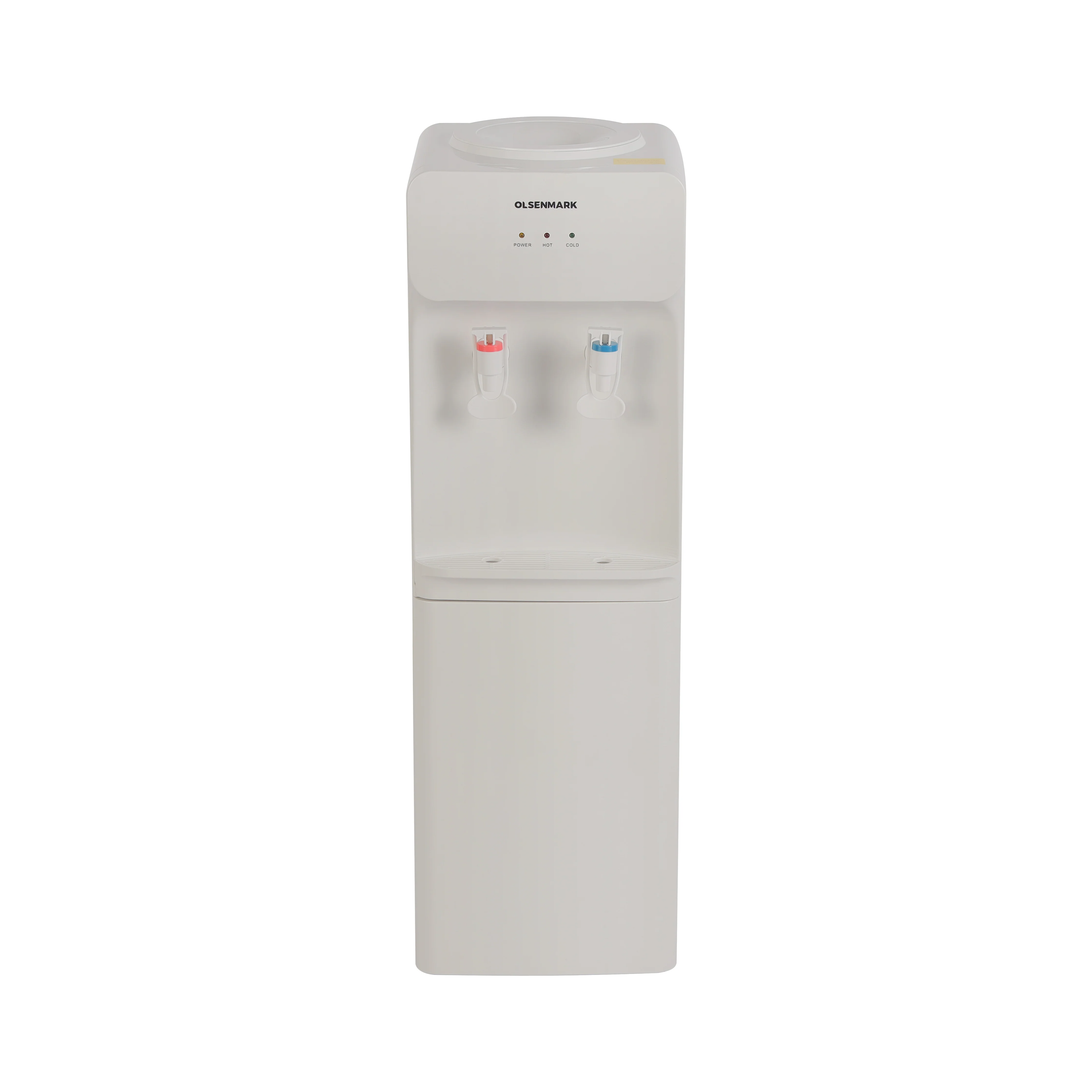 Olsenmark OMWD1789 Floor Standing Water Dispenser | Hot & Cold Water with High-Efficiency Compressor Cooling| Food-Grade Stainless Steel Tank with Durable ABS Body|