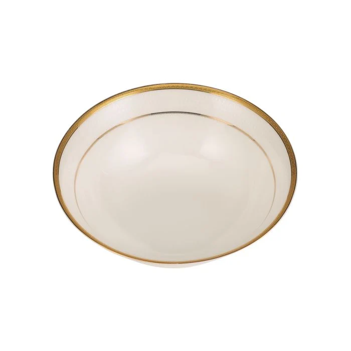 Premium Bone China Bowls, 9" Salad Bowl, RF10467 | Durable & Chip Resistant Bowl | Non-Toxic & Hygienic | White Bowl for Soup, Cereal, Salad, Ice-cream, Dessert - Image 3