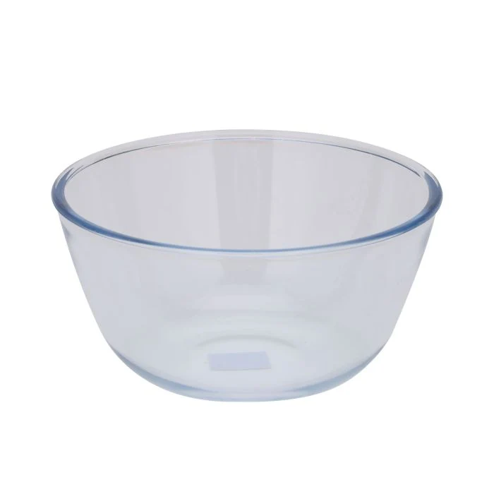 Round Borosilicate Glass Bowl, 4.45L Serving Bowl, RF10567 | Large Clear Serving Bowl | Eco-Friendly & Durable Mixing Bowl | All Purpose Bowl for Salads, Desserts, Fruit, & More - Image 5