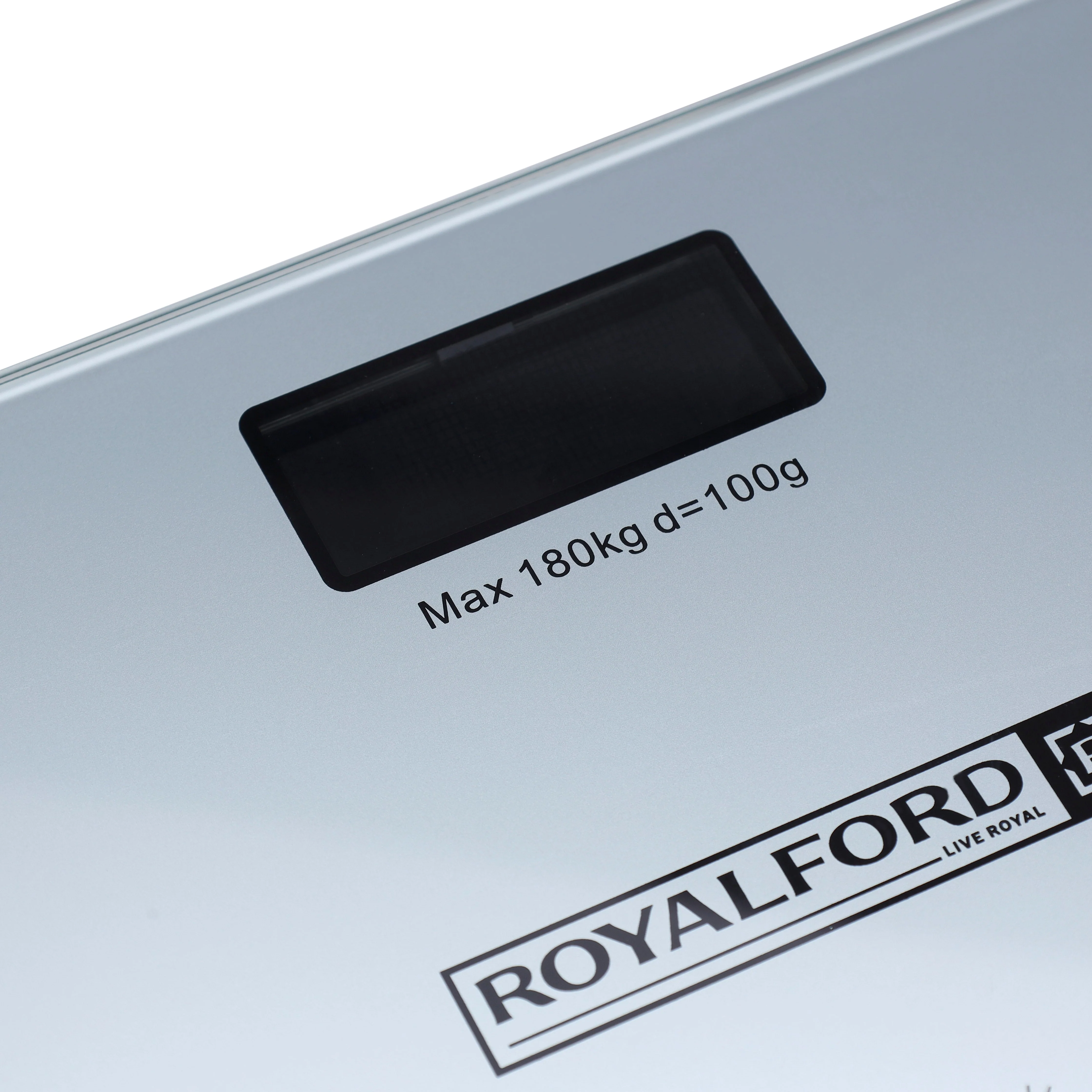 Royalford Health Scale RF10502 | 180kg Digital Body Scale | High Precision 100g Graduation| Sleek Design | Durable Construction | Easy-to-Read Display for Home and Gym - Image 5