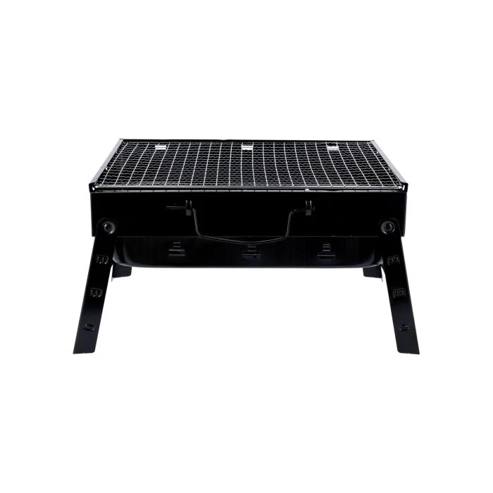 Royalford Portable BBQ Stand RF10358 | Folding Iron Grill 35×27×20cm | Compact Carry-Case Design| Durable Heat-Resistant Build| Easy to Transport for Camping & Picnics - Image 2