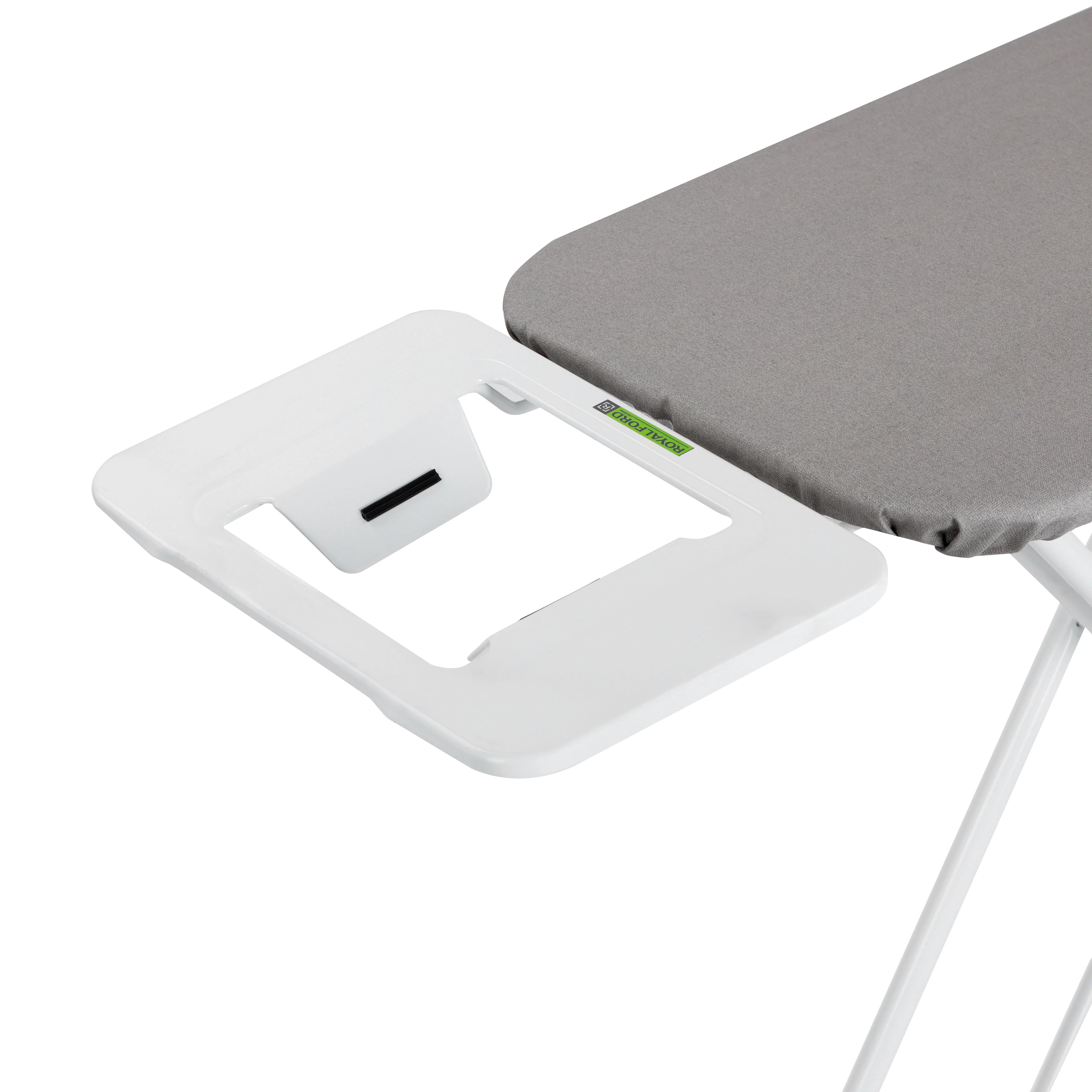 Royalford RF10089 Classic Ironing Board | Adjustable Height | Heat-Resistant Metallic Coated Cotton Cover | 8mm Foam Pad & Strong Foldable Heavy Duty Steel Design - Image 5