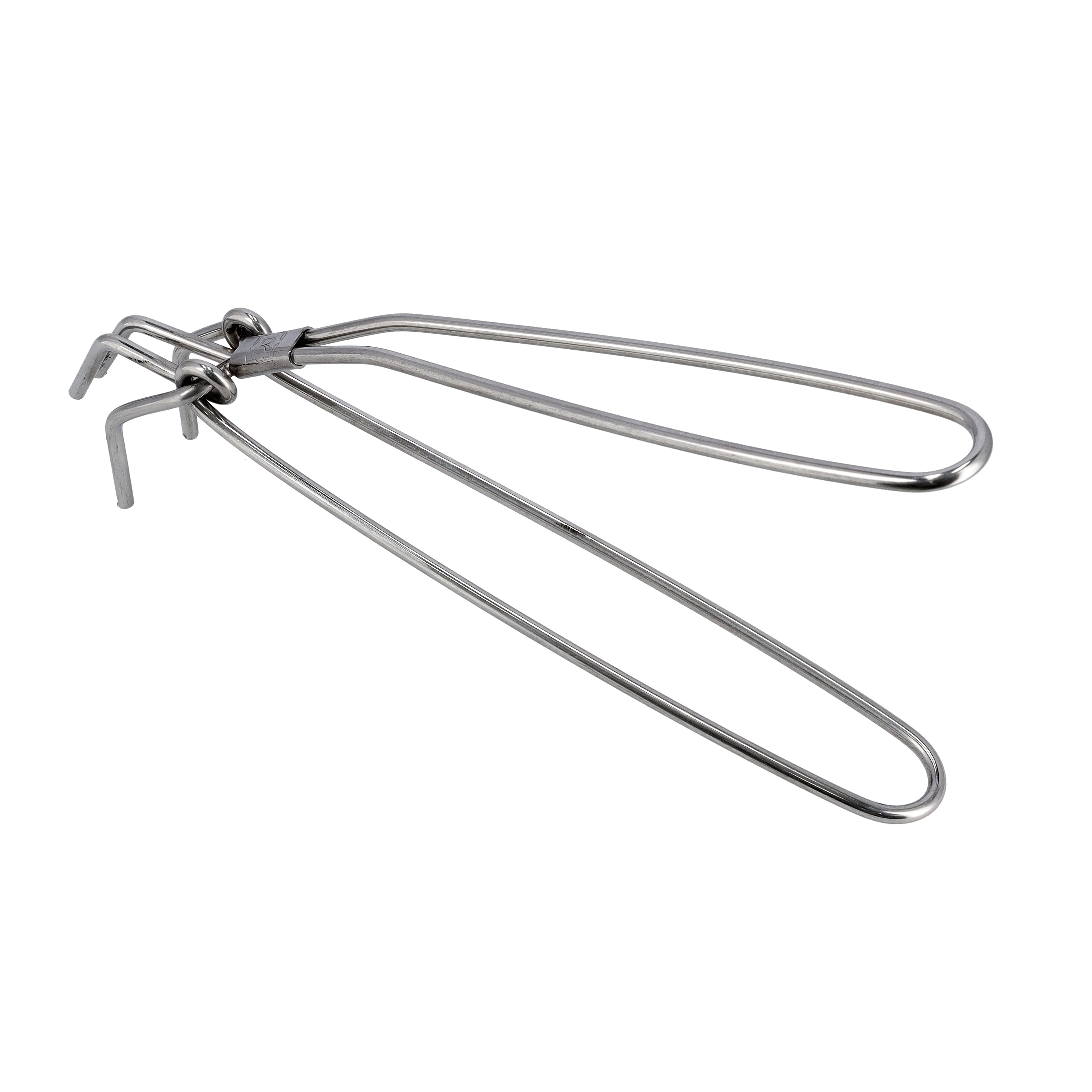 Royalford RF10143 Doctor Pakkad Stainless Steel Tongs| durable & rust-resistant kitchen tool with strong grip| ideal for cooking & handling hot utensils safely| - Image 4