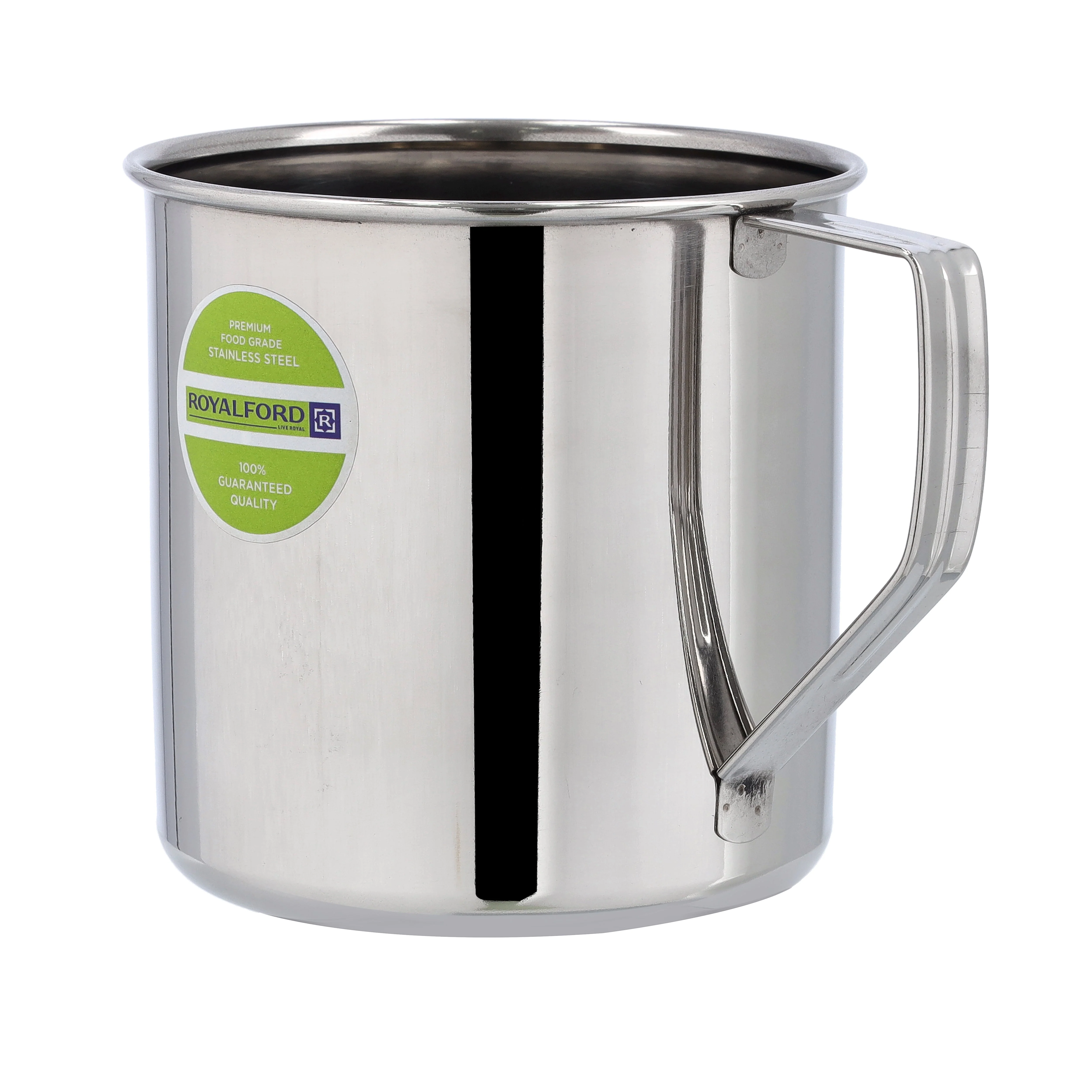 Royalford RF10146 Rainbow Mug| premium stainless steel is durable and rust-resistant| lightweight, available in 9cm, 10cm, 11cm, and 12cm sizes for everyday use| - Image 4