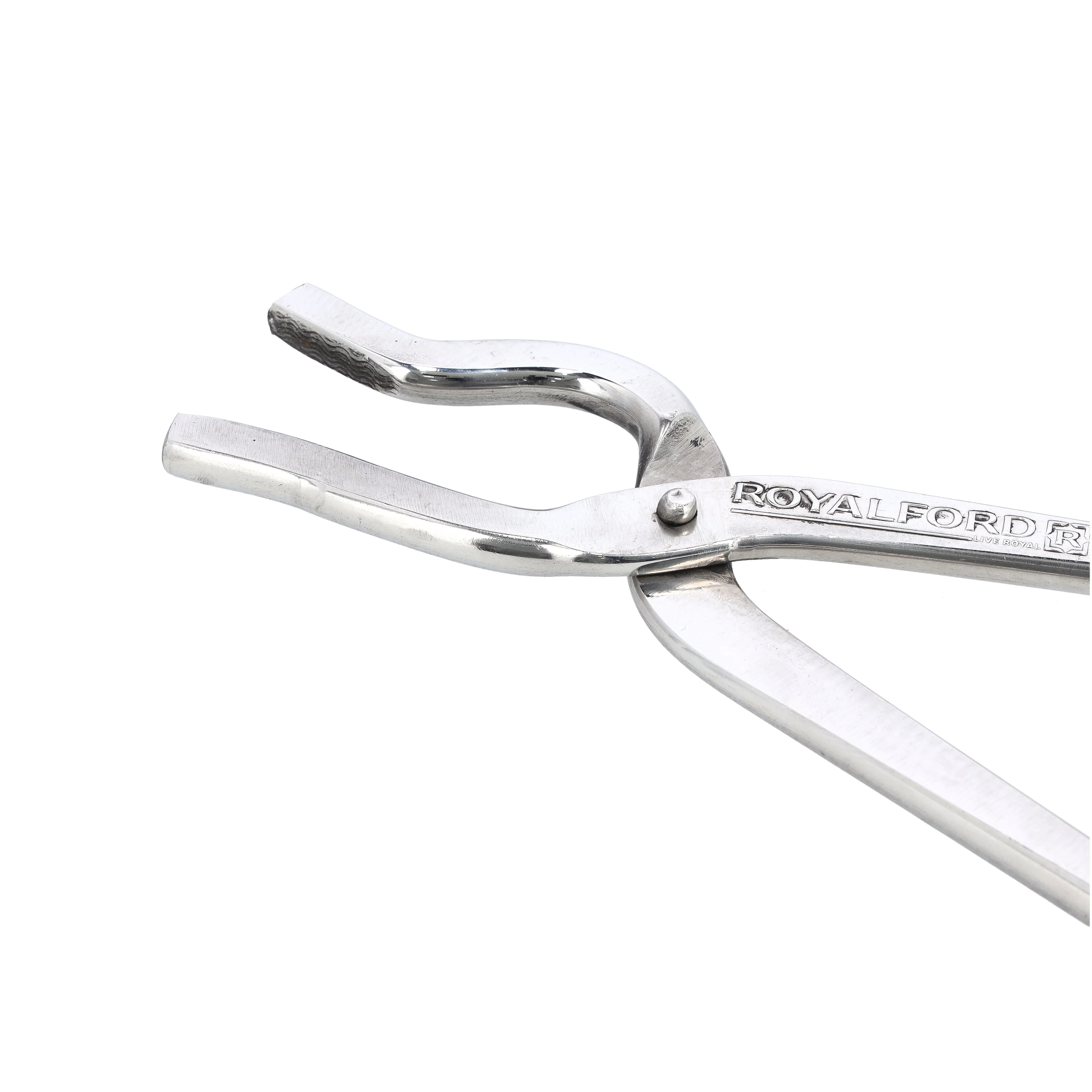 Royalford RF10155 Stainless Steel Single Pakkad | 26.5cm Heavy Duty Kitchen Tong | Heat Resistant Pot Holder Tong for Safely Lifting Hot Pots, Pans, Tawa & Cookware - Image 5