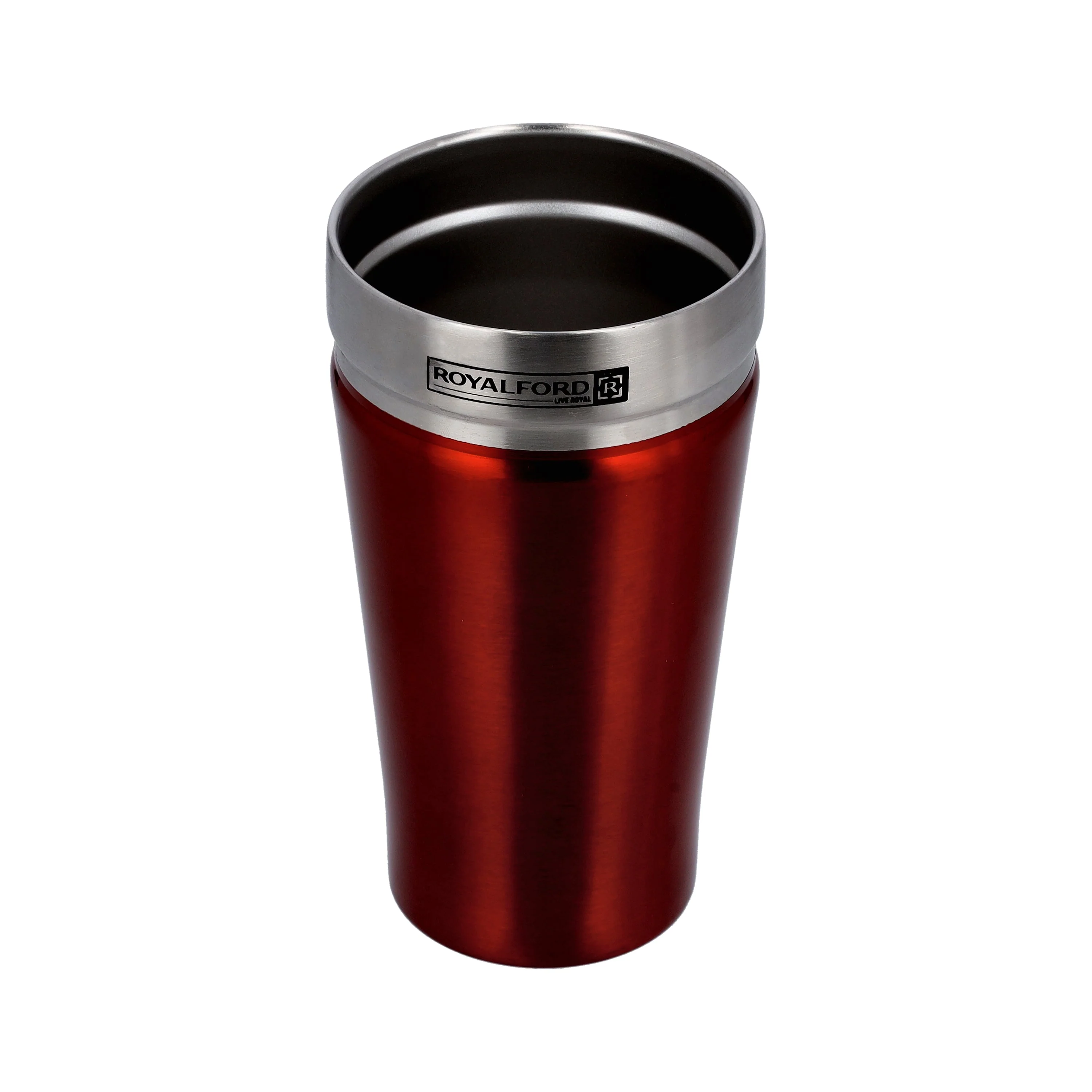 Royalford RF10180 Vacuum Tumbler 520ml | Double Wall SS 304 Insulated Thermal Cup with Leak-Proof Lid| Hot & Cold Drink Travel Mug for Office, Gym, Travel & Outdoor Use - Image 4