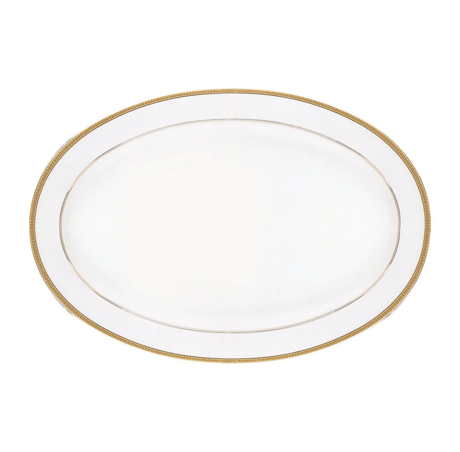Royalford RF10466 Premium Bone China Plates Collection | Flat, Soup & Oval Plates | Elegant Dining Tableware | Durable Design | Chip-Resistant| Food-Grade Dinnerware