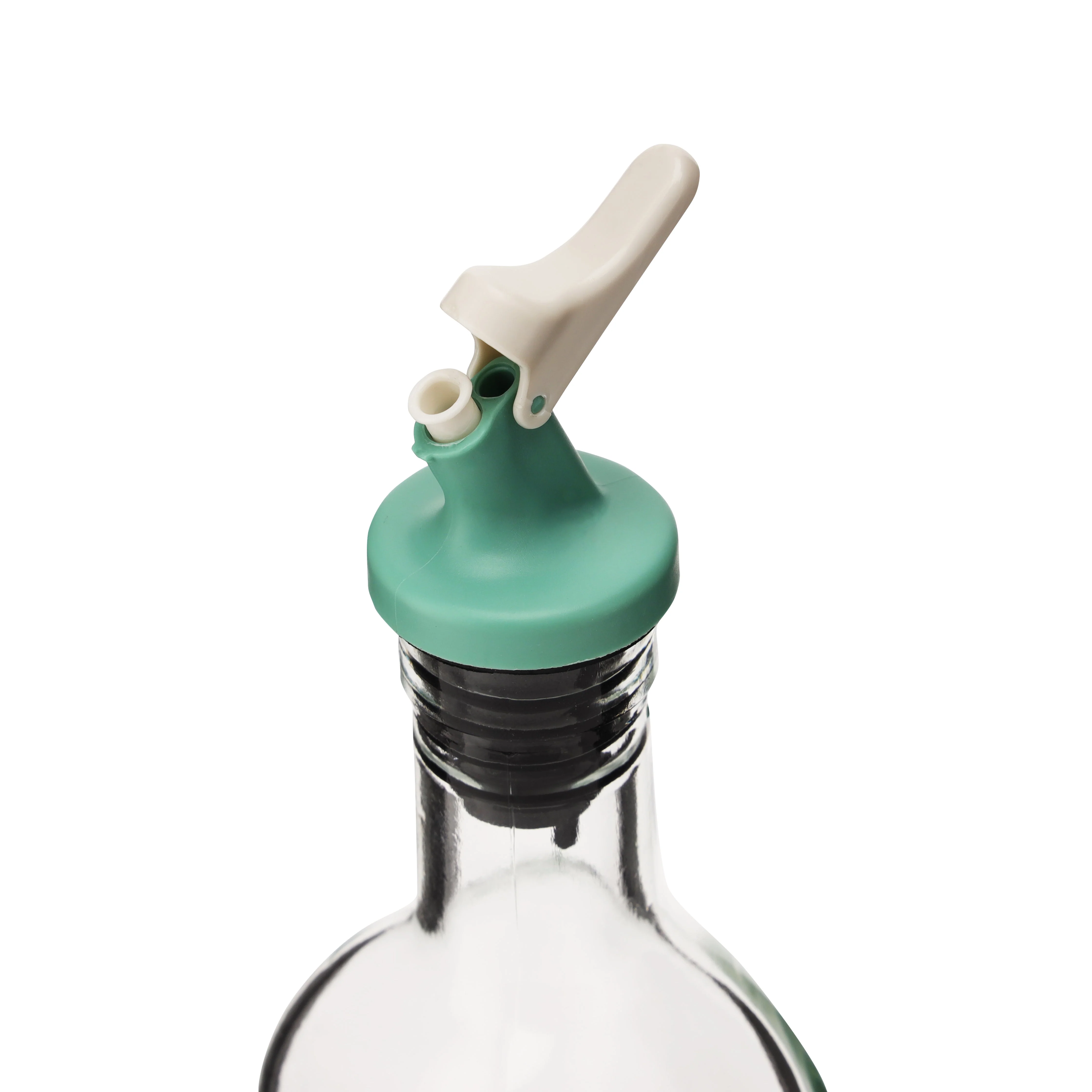 Royalford RF10566 Oil Dispenser Bottle 500ml| flip & seal lid offers precise pouring, leak-proof design| premium glass body, and easy cleaning for everyday kitchen use| - Image 4