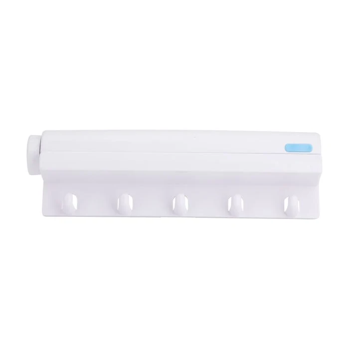 Royalford RF10730 Indoor Cloth Hanger Rope | Retractable Flexible Clothesline up to 3.7M | Strong ABS Body | Space-Saving Wall Mounted Design for Indoor Laundry Drying - Image 5