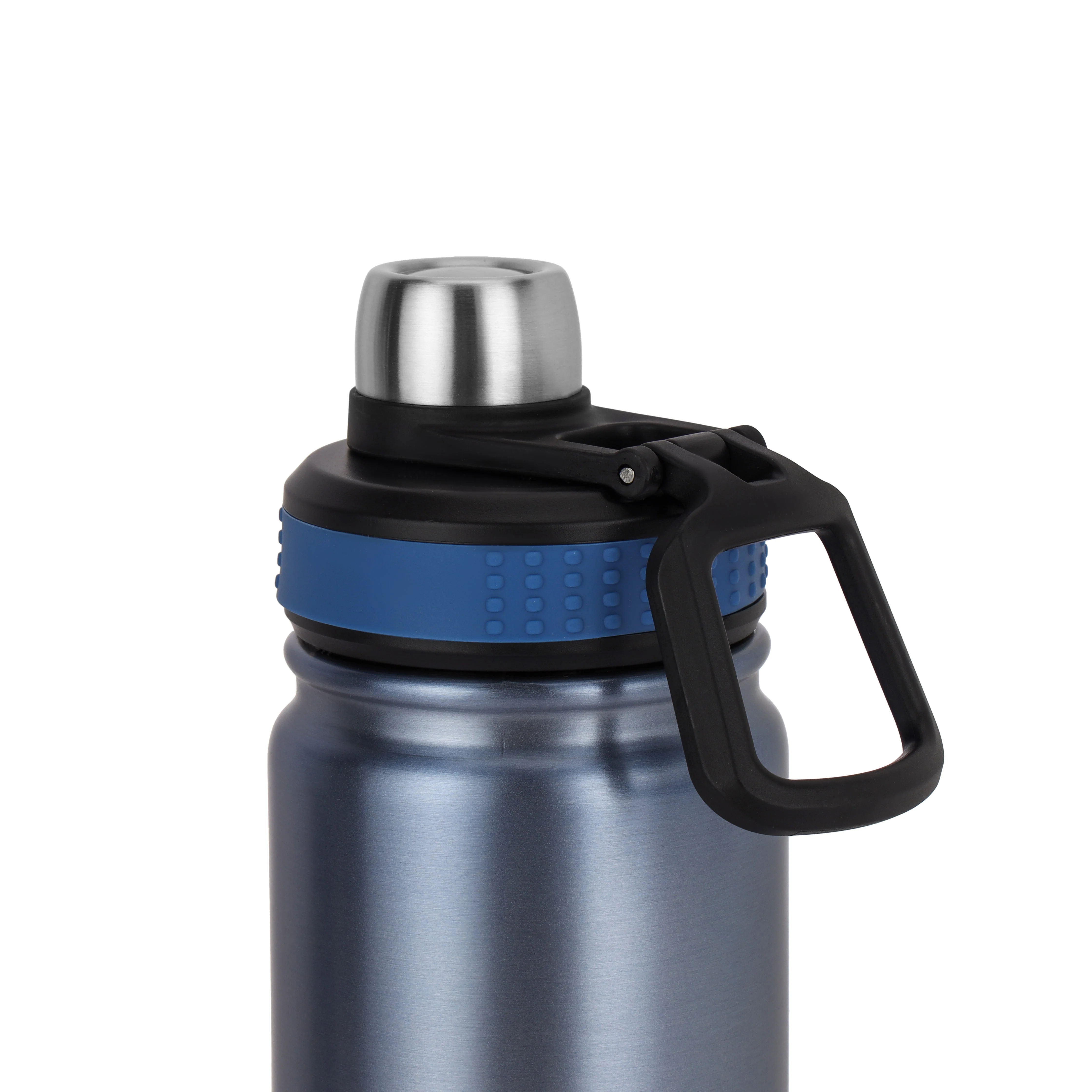 Royalford RF10983 Stainless Steel Vacuum Sports Bottle 650ml | Double Wall Insulation for Hot and Cold Drinks | Leak Resistant Design for Gym, Travel & Office Use - Image 3