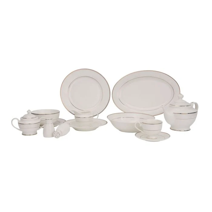 Royalford RF11045 83Pcs Fine Bone Dinner Set - Image 3