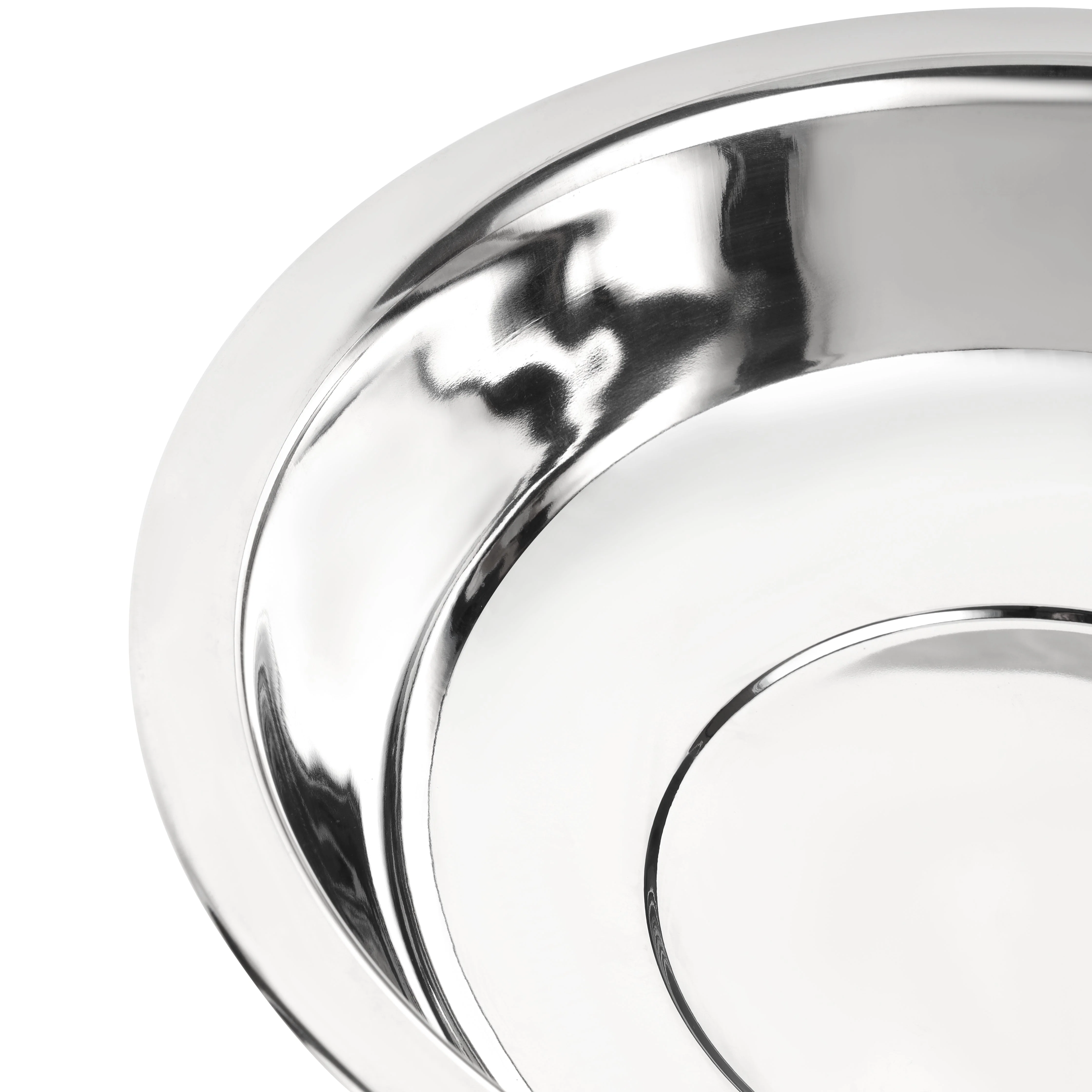 Royalford RF11616 stainless steel basin | made from 100% food-grade material with mirror finish, rust resistant, corrosion resistant, durable and easy to clean daily - Image 4