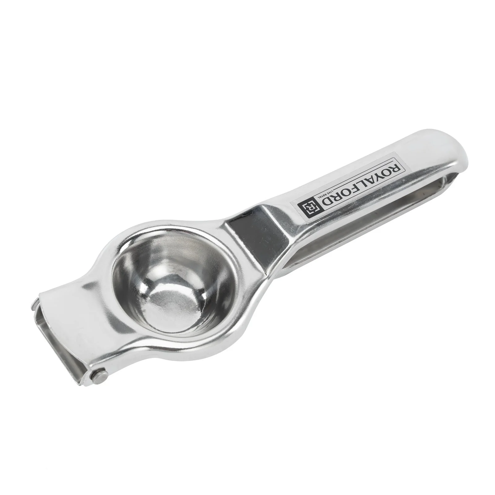 Royalford RF11644 Lemon Squeezer with Bottle Opener | Stainless Steel Citrus Juicer | Manual Hand Press Juicer | Dishwasher Safe Heavy Duty Ergonomic Design |Lightweight