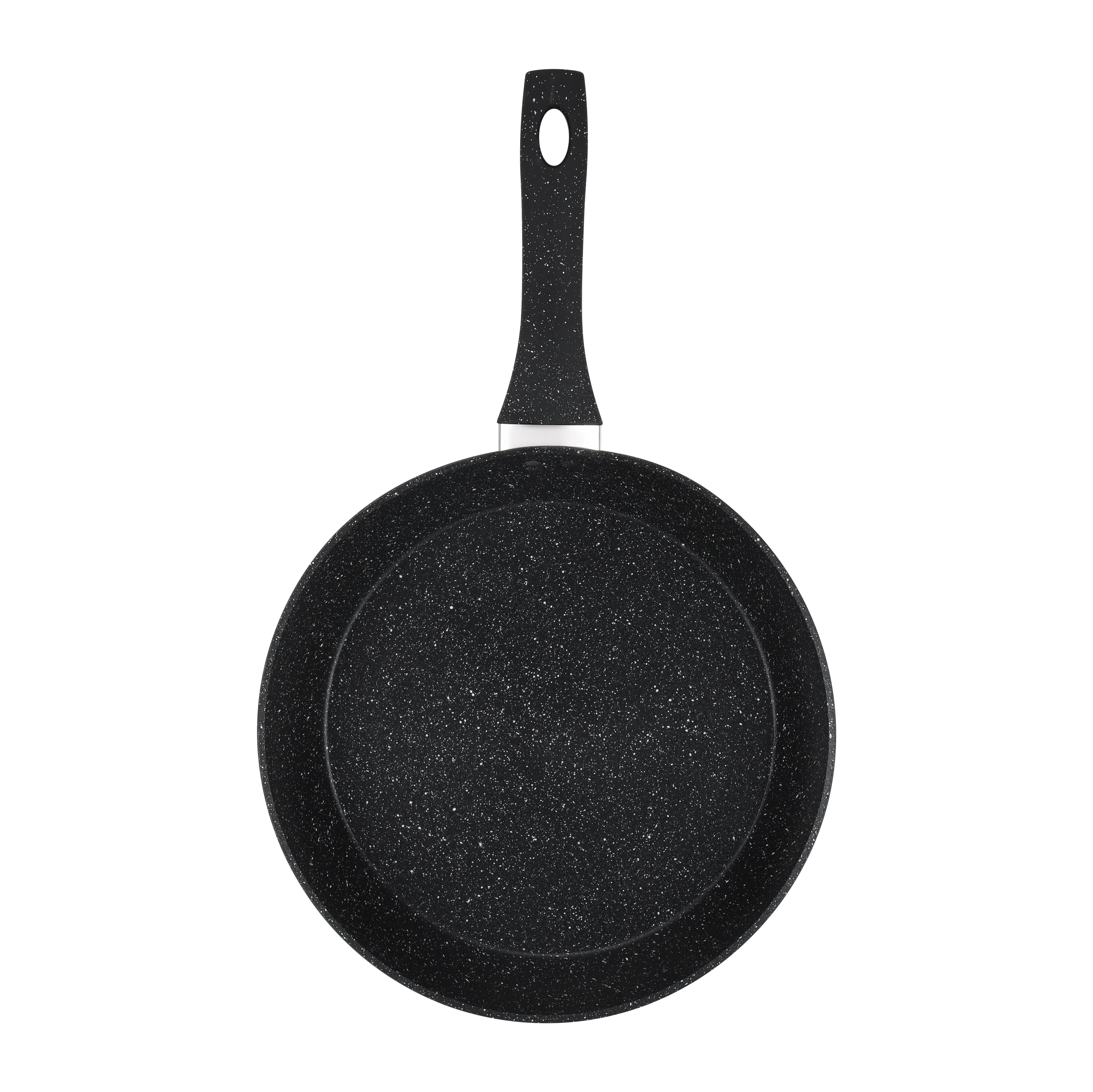 Royalford RF11873 30cm Smart Granite Frypan | Forged Aluminium Body | 5-Layer Non-Stick Coating | Extra-Thick Induction Base | PFOA Free and Dishwasher Safe Frypan