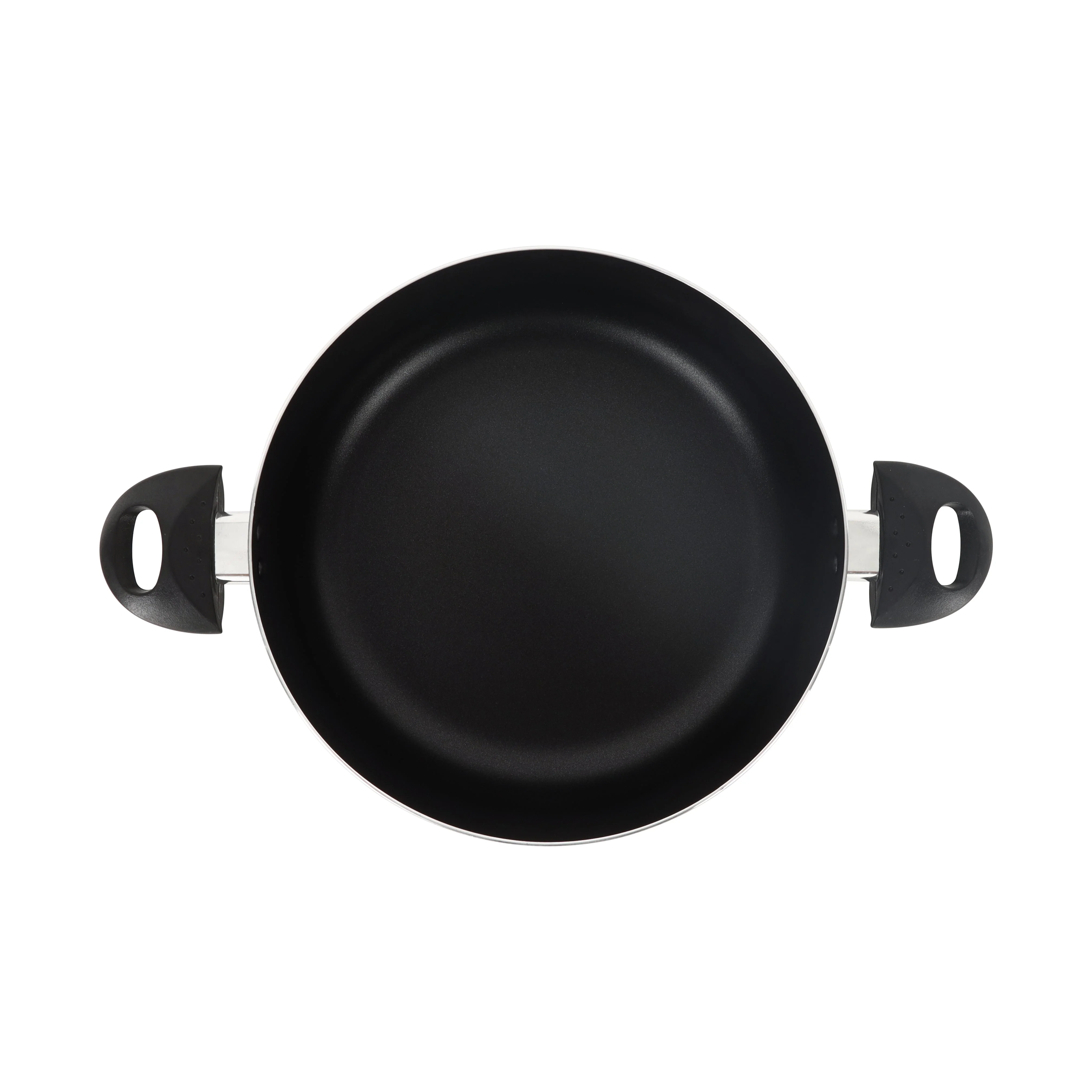 Royalford RF11964 30cm Aluminium Casserole | PTFE and PFOA Free Non-Stick Coating| Tempered Glass Lid | Heat-Resistant Bakelite Handles| Perfect for Daily Cooking Use - Image 4