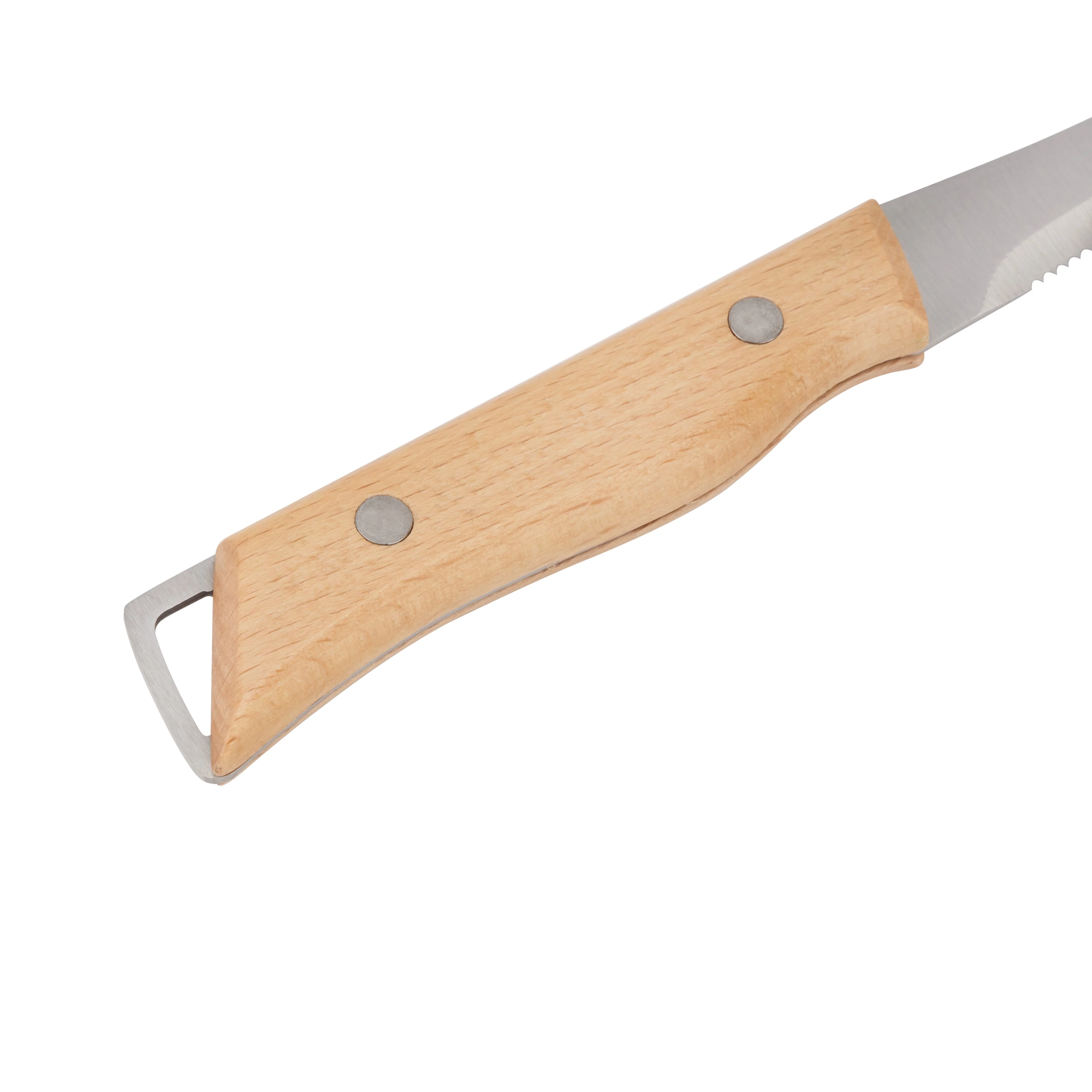 Royalford RF12096 5” fruit knife| extra-sharp stainless steel blade and wooden handle| durable, stain-resistant, perfect for precise cutting, peeling, and slicing tasks| - Image 5