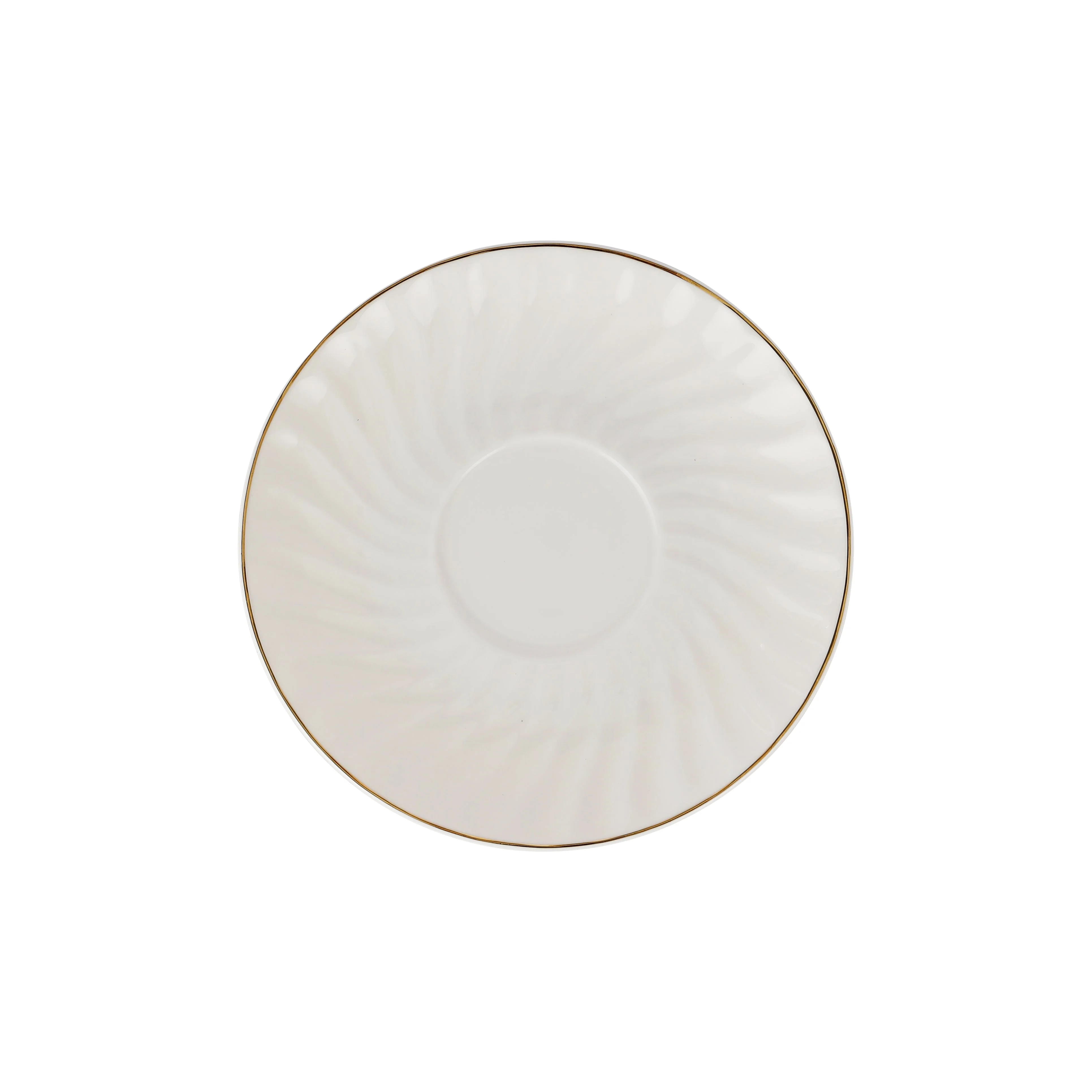Royalford RF12112 Bone China Cup & Saucer Set | includes 12 pieces with six 250ml cups & six 6-inch saucers, delivering premium quality, durability, and styles. - Image 5