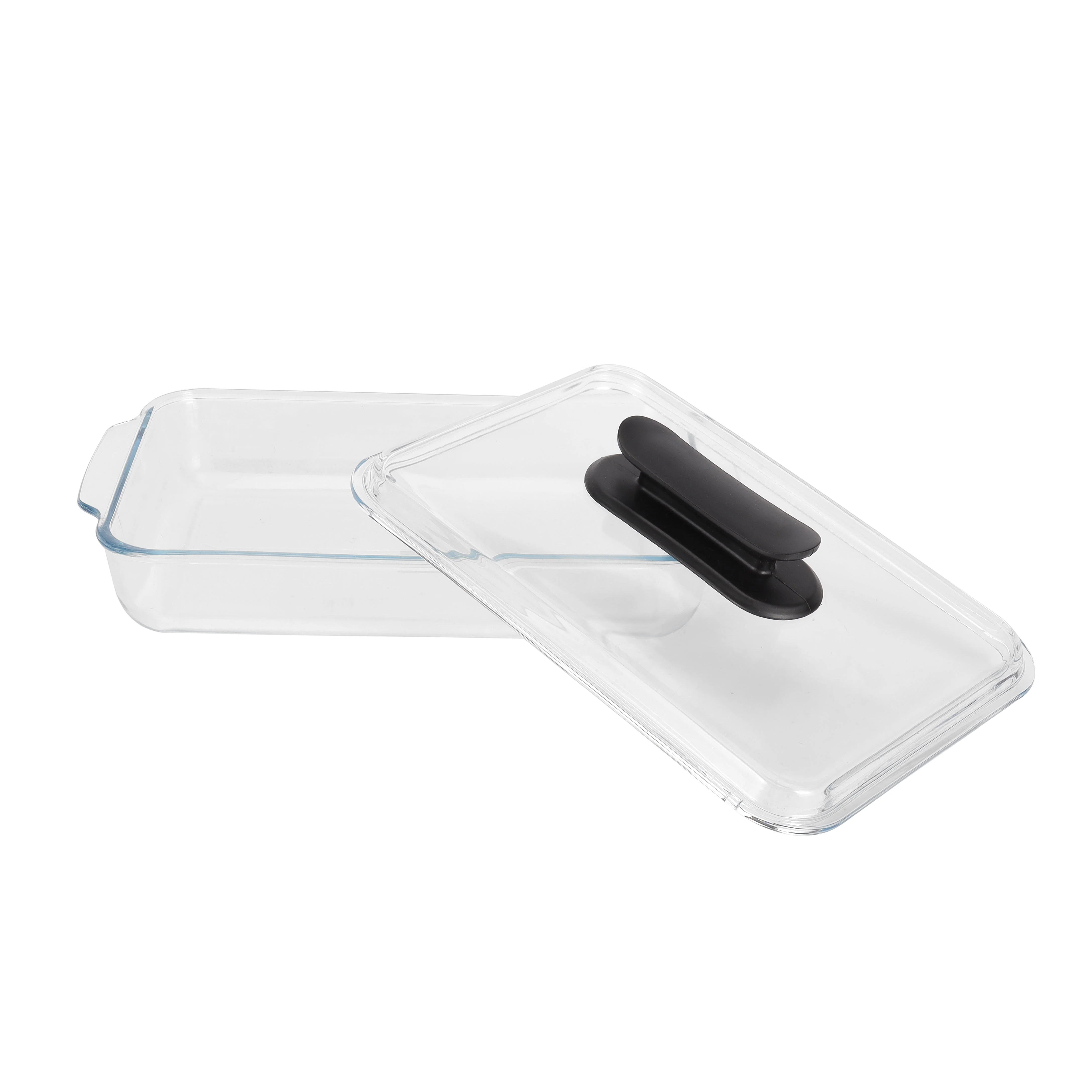 Royalford RF12194 Glass Baking Dish with Lid 3L | Tempered Glass Bake and Serve | Oven Dishwasher & Freezer Safe | BPA and Lead Free | Ideal for Baking & Serving - Image 3