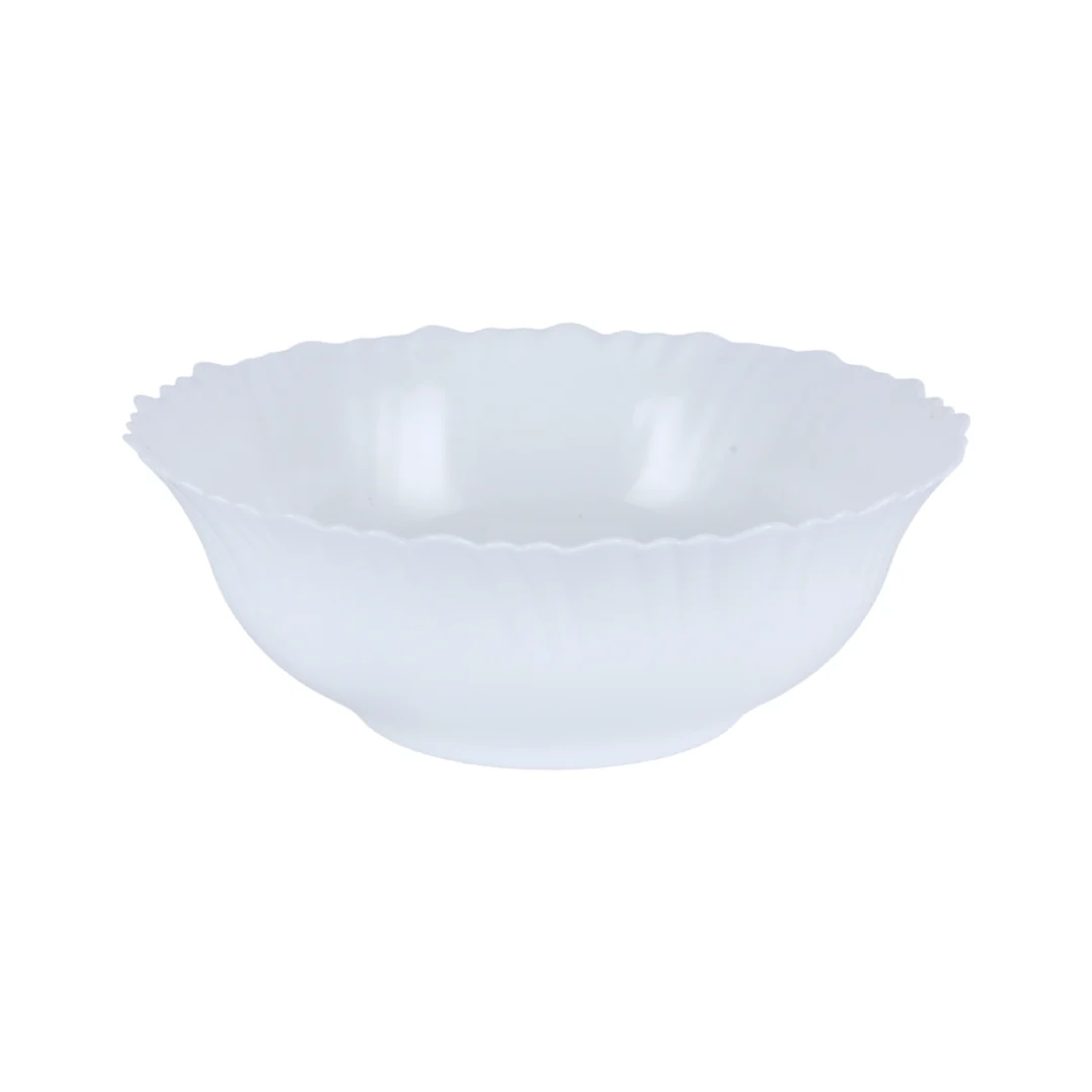 Royalford RF12398 Classic Opalware Dinner Set with 18 elegant white pieces| lightweight and chip-resistant| microwave, freezer and dishwasher safe for everyday dining - Image 4