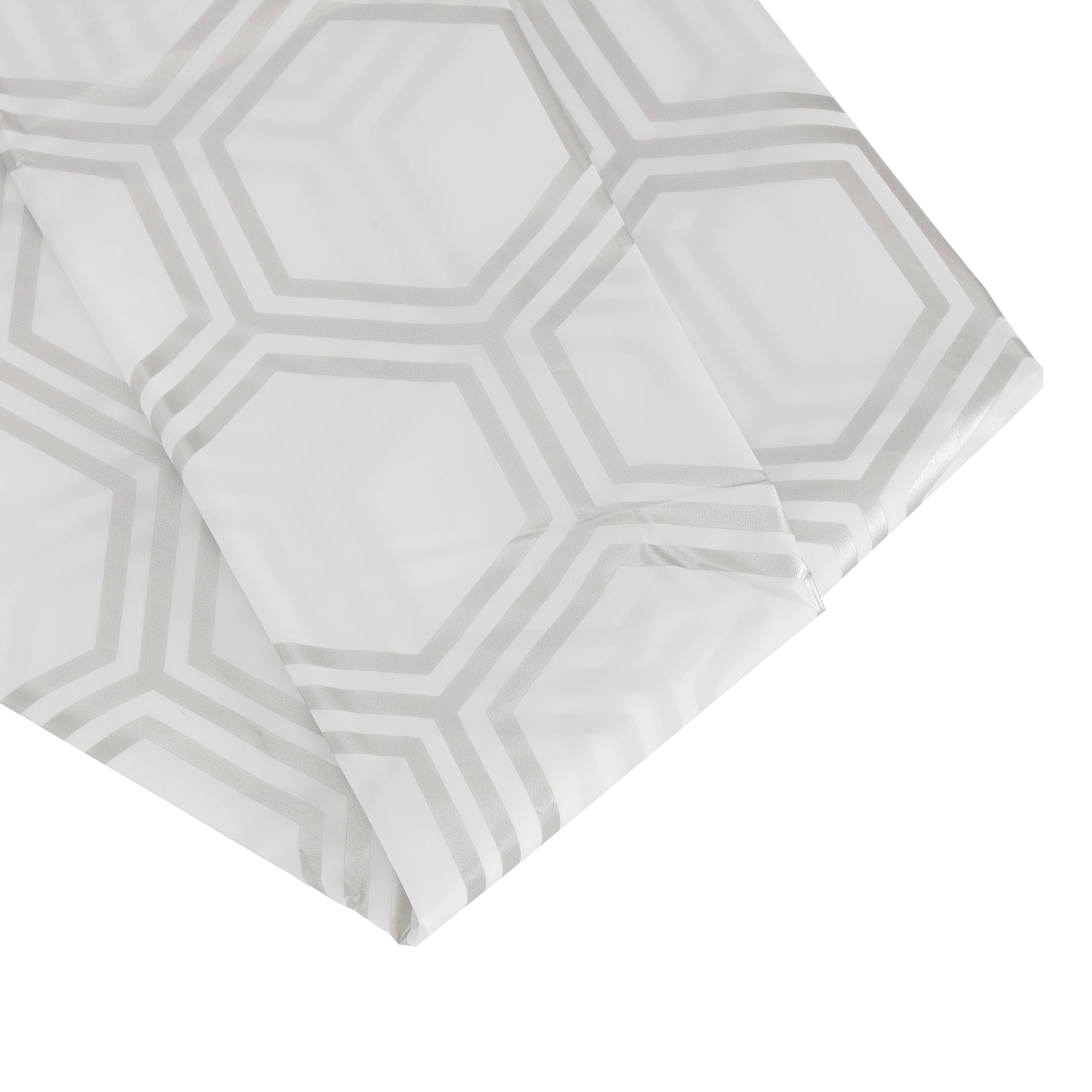 Royalford RF12450 PEVA shower curtain 180x180cm| water-repellent, quick-drying and machine washable| odourless and chlorine-free curtain ideal for modern bathrooms| - Image 4