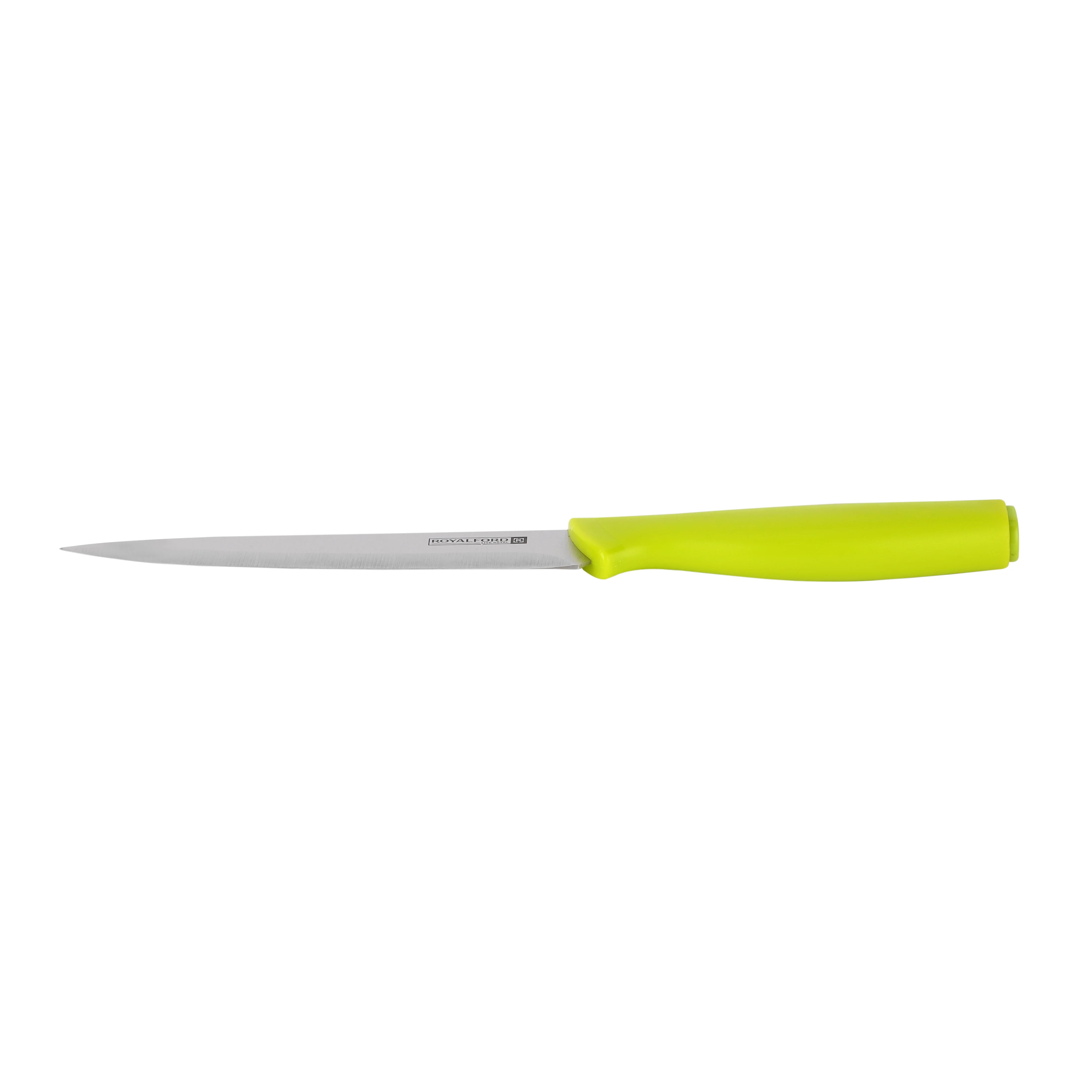 Royalford RF12468 2PC Knife Set with Cutting Board | Stainless Steel 3.5” Paring & 5” Utility Knives| Strong PP Handle| Dishwasher Safe Design for Everyday Cooking Use - Image 4